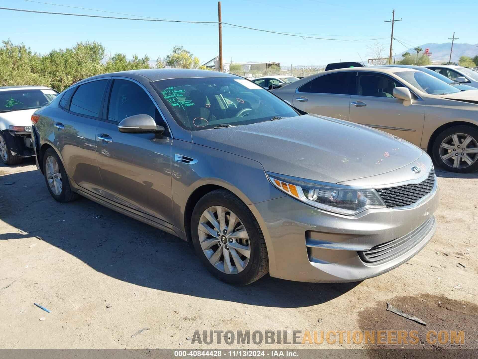 5XXGT4L3XGG082041 KIA OPTIMA 2016