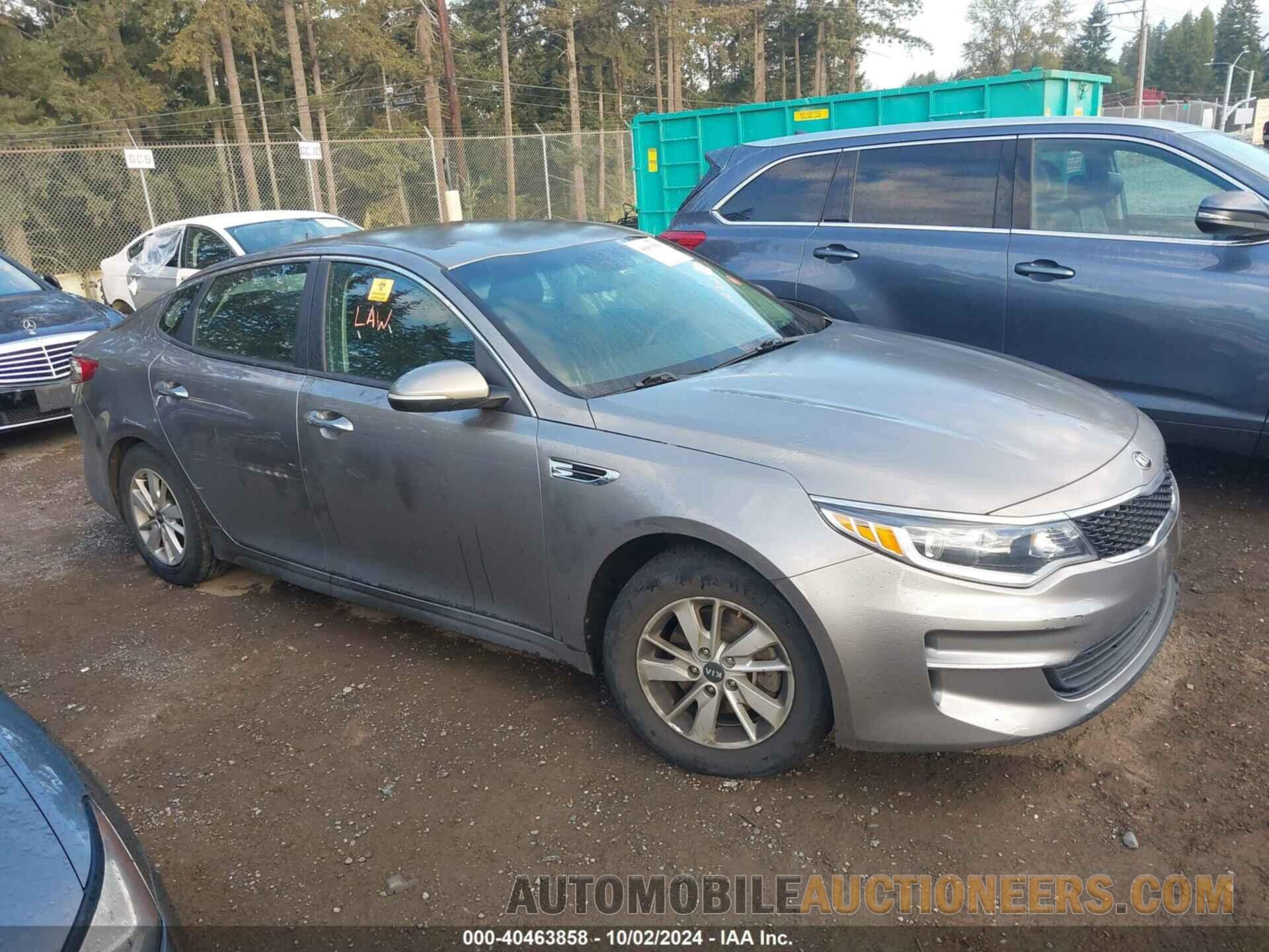 5XXGT4L3XJG185113 KIA OPTIMA 2018