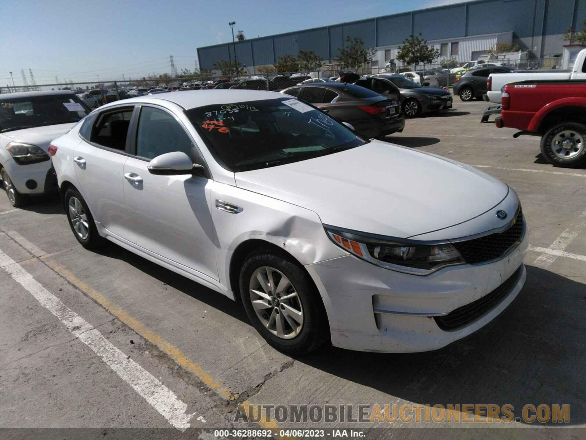 5XXGT4L3XJG198525 KIA OPTIMA 2018