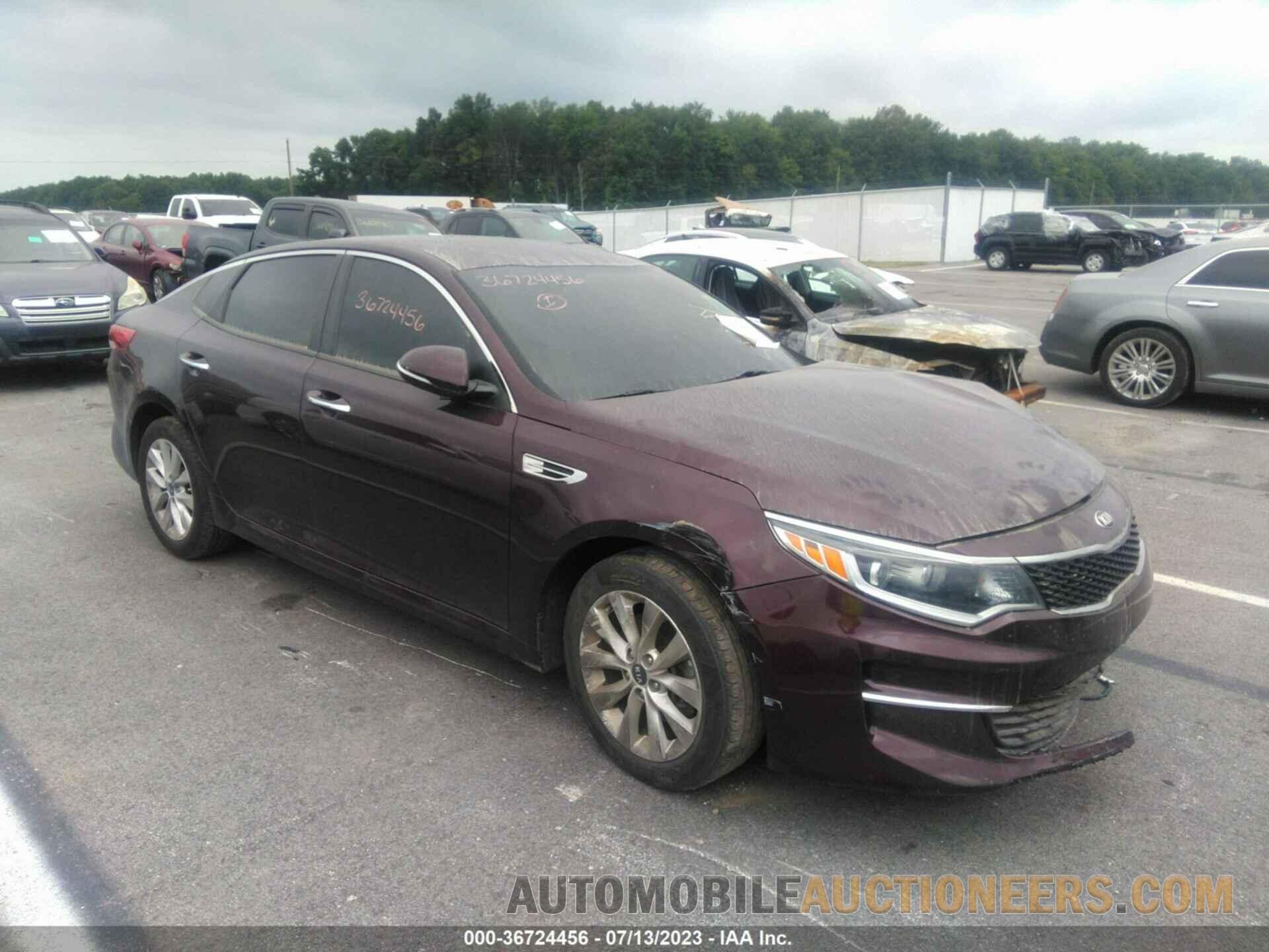 5XXGT4L3XJG259355 KIA OPTIMA 2018