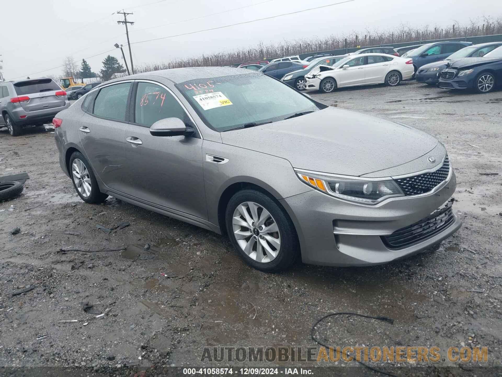 5XXGU4L30GG051765 KIA OPTIMA 2016