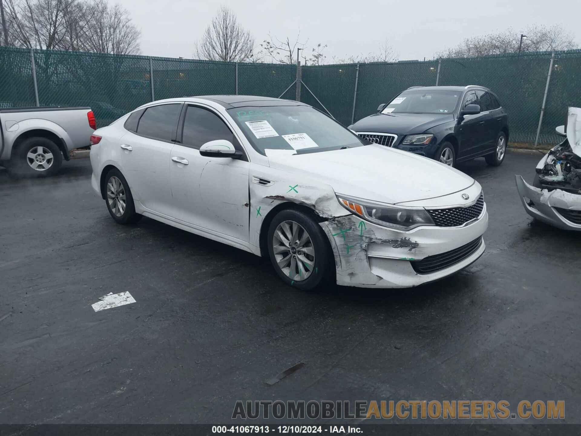 5XXGU4L31GG103968 KIA OPTIMA 2016