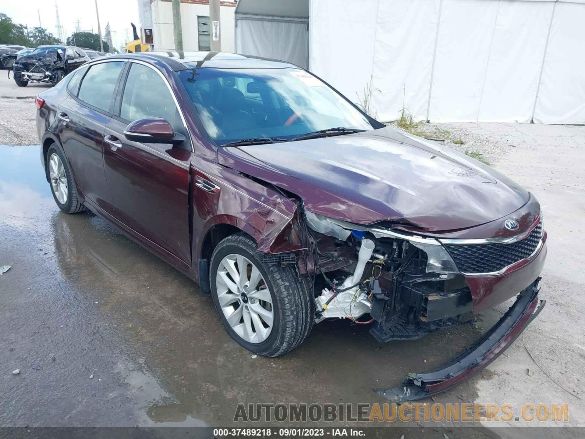 5XXGU4L32JG237749 KIA OPTIMA 2018