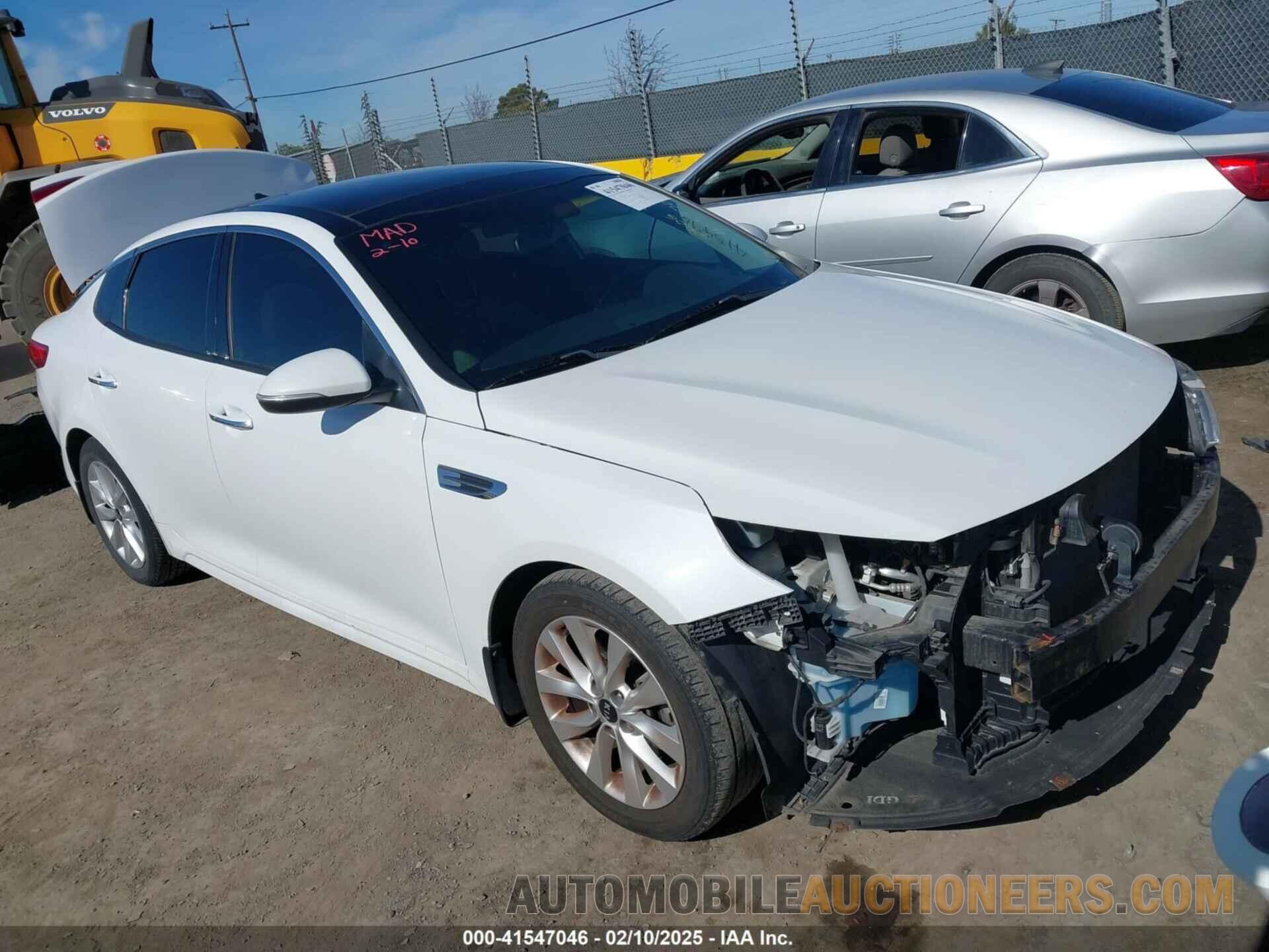 5XXGU4L33GG057978 KIA OPTIMA 2016