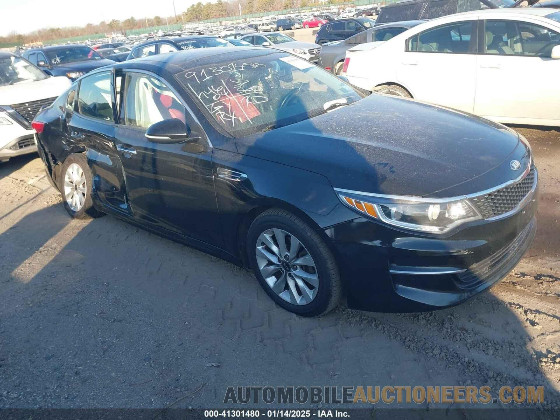 5XXGU4L33GG075431 KIA OPTIMA 2016