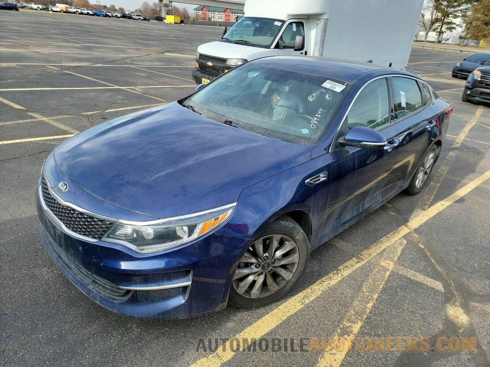 5XXGU4L34GG094344 Kia Optima 2016