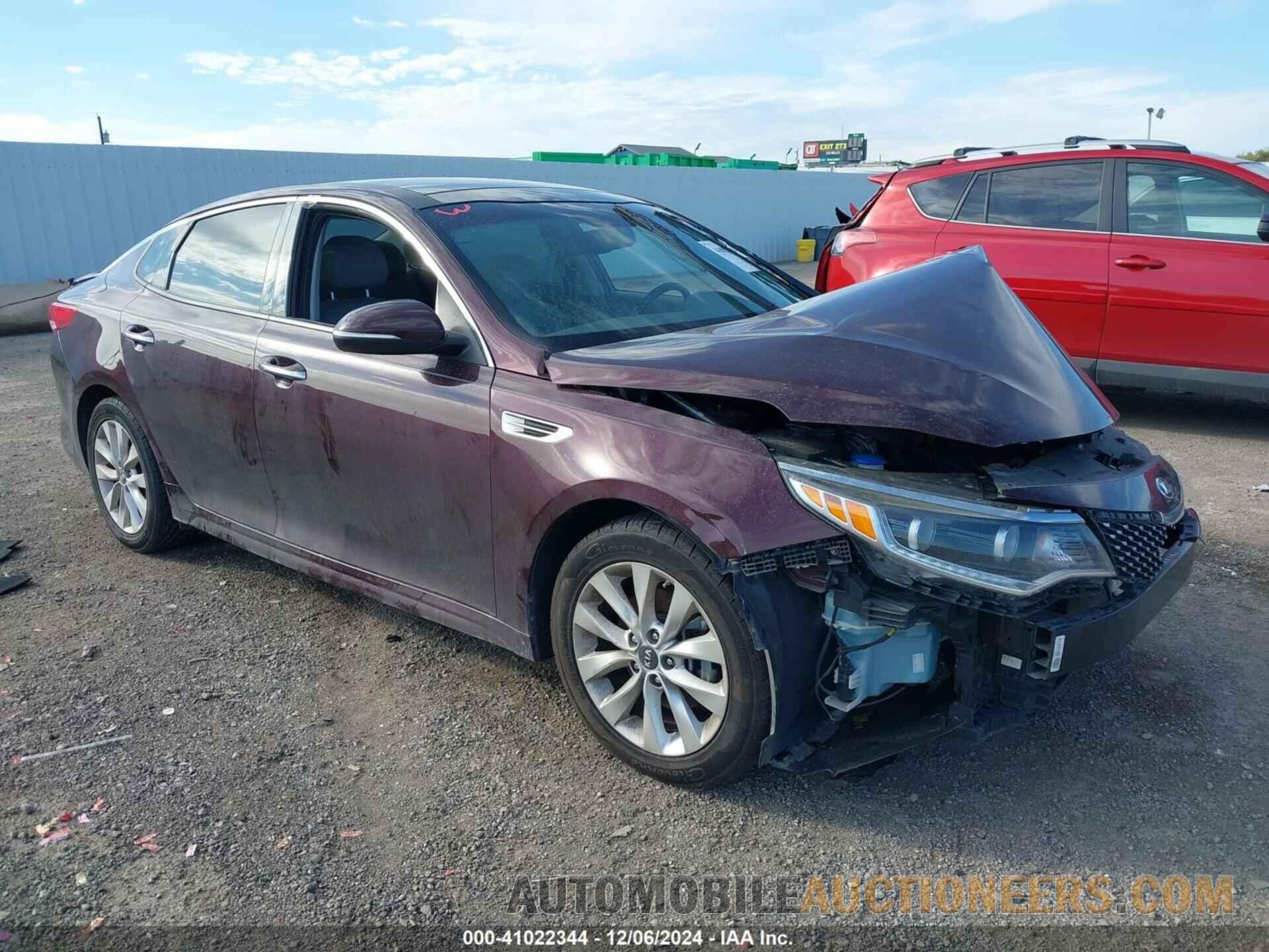 5XXGU4L36GG004207 KIA OPTIMA 2016