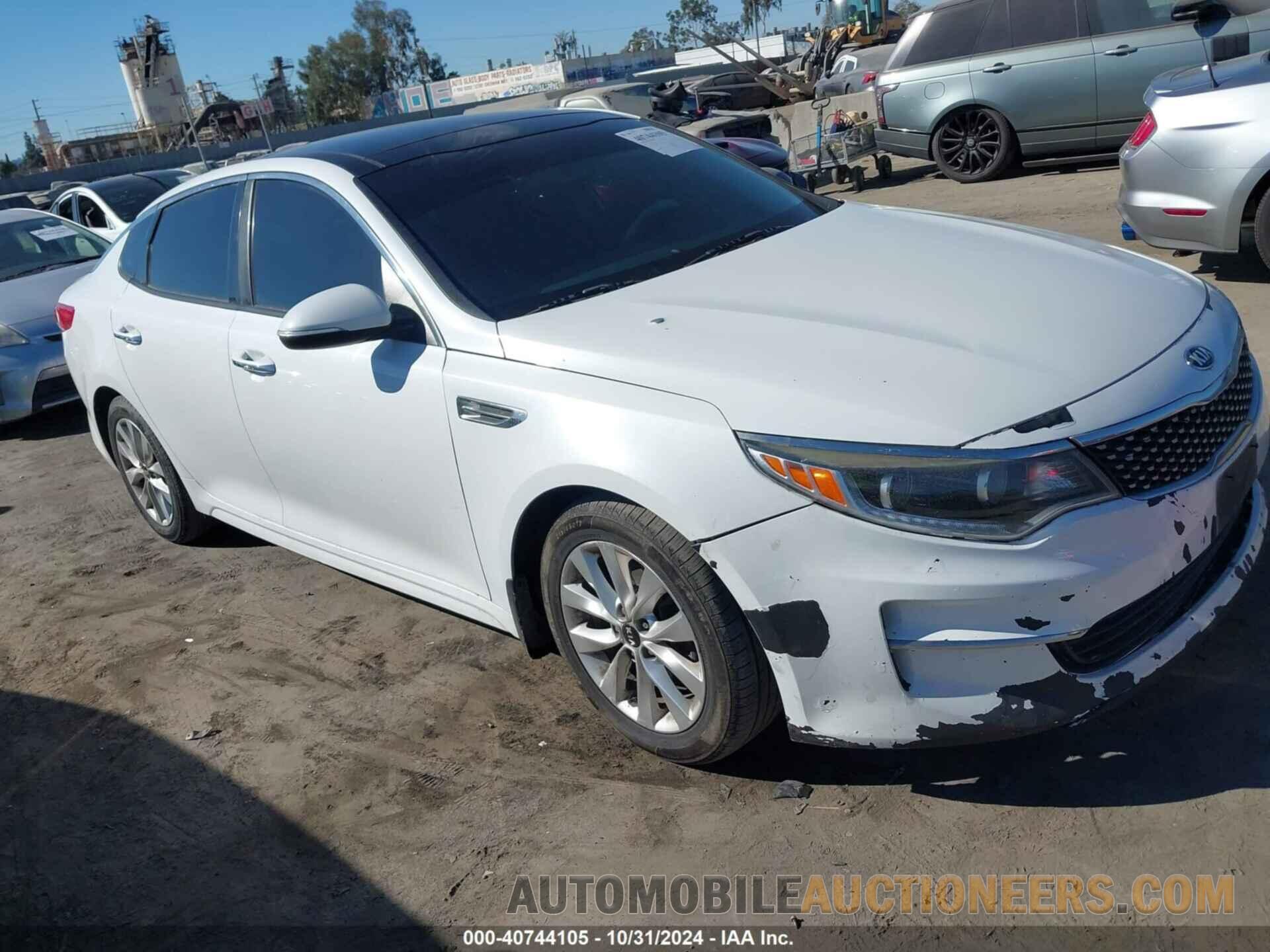 5XXGU4L36GG032444 KIA OPTIMA 2016