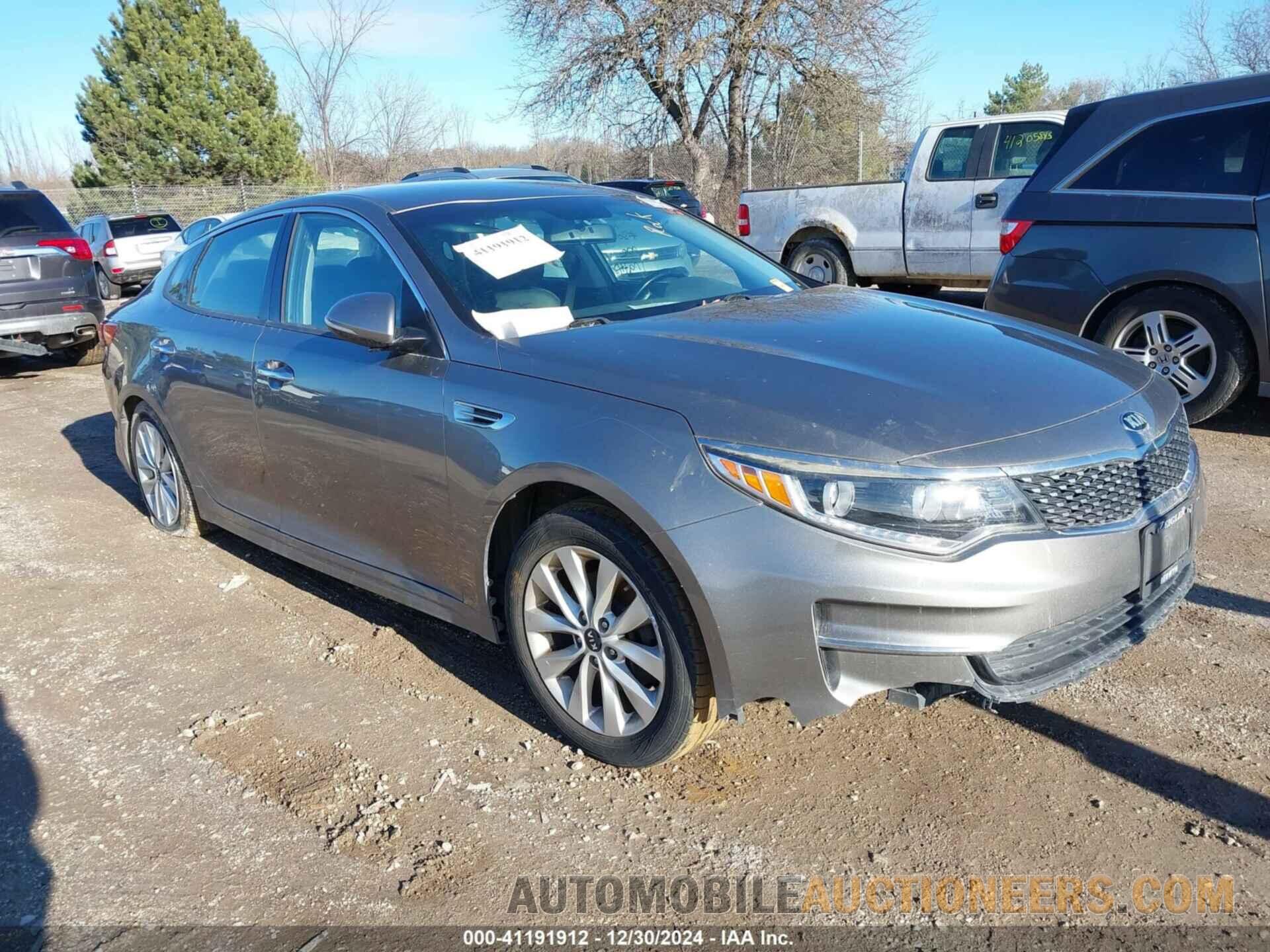 5XXGU4L36GG098749 KIA OPTIMA 2016