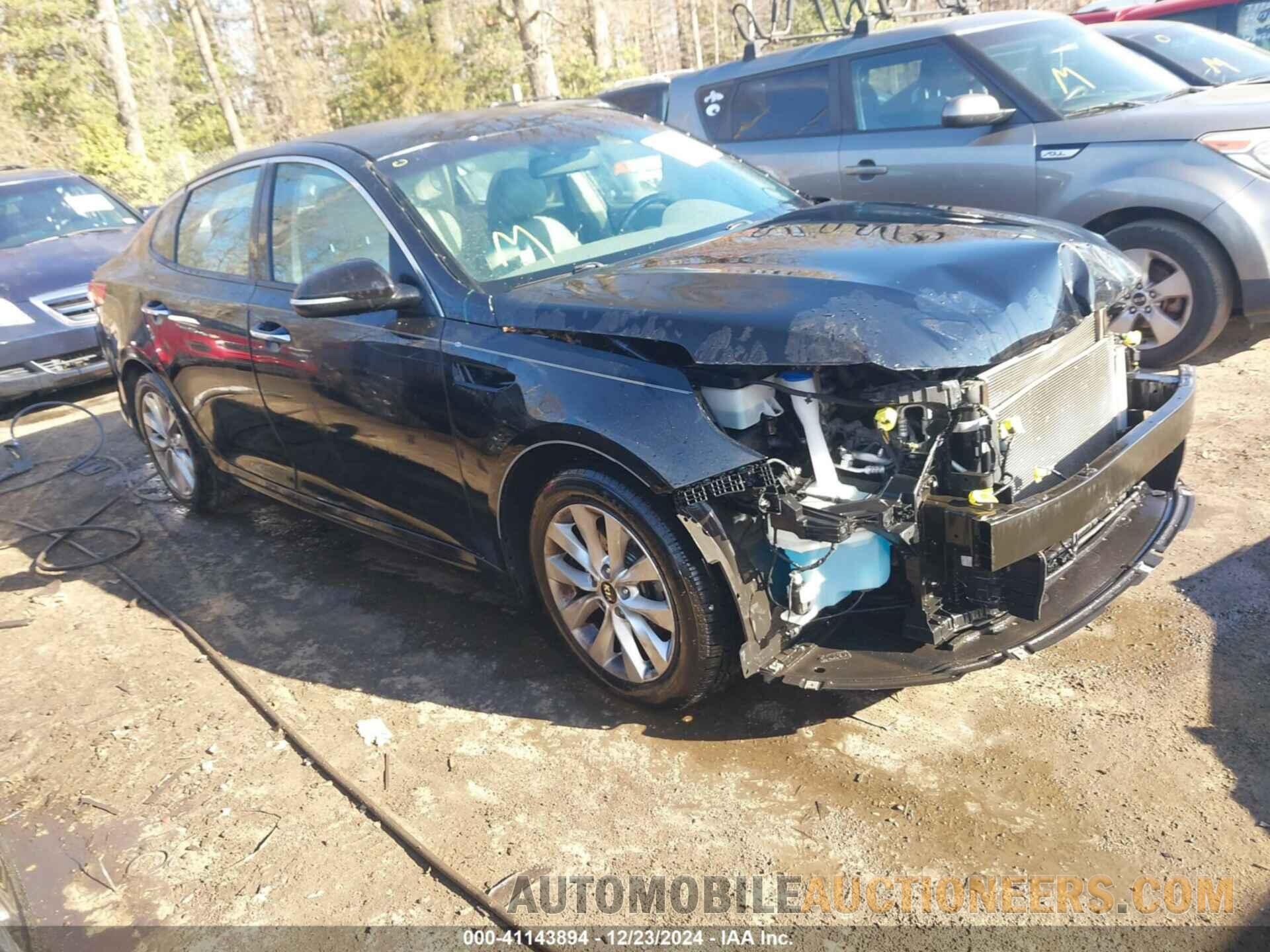 5XXGU4L39JG245606 KIA OPTIMA 2018