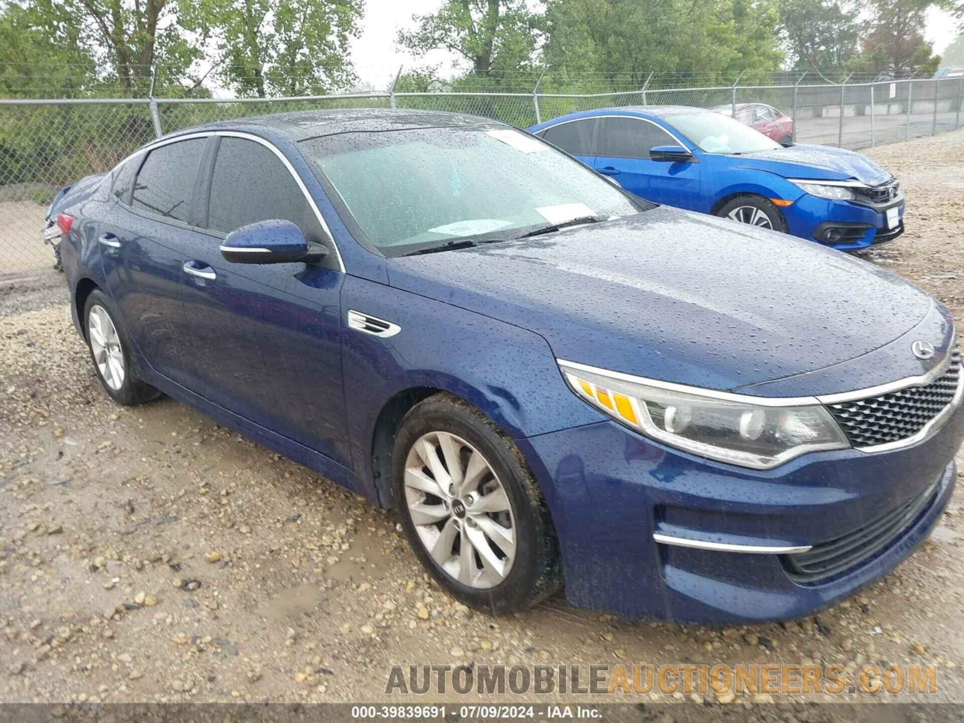 5XXGU4L3XGG012942 KIA OPTIMA 2016