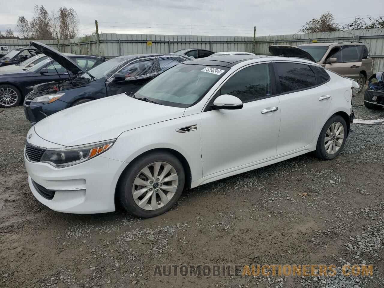 5XXGU4L3XGG013038 KIA OPTIMA 2016