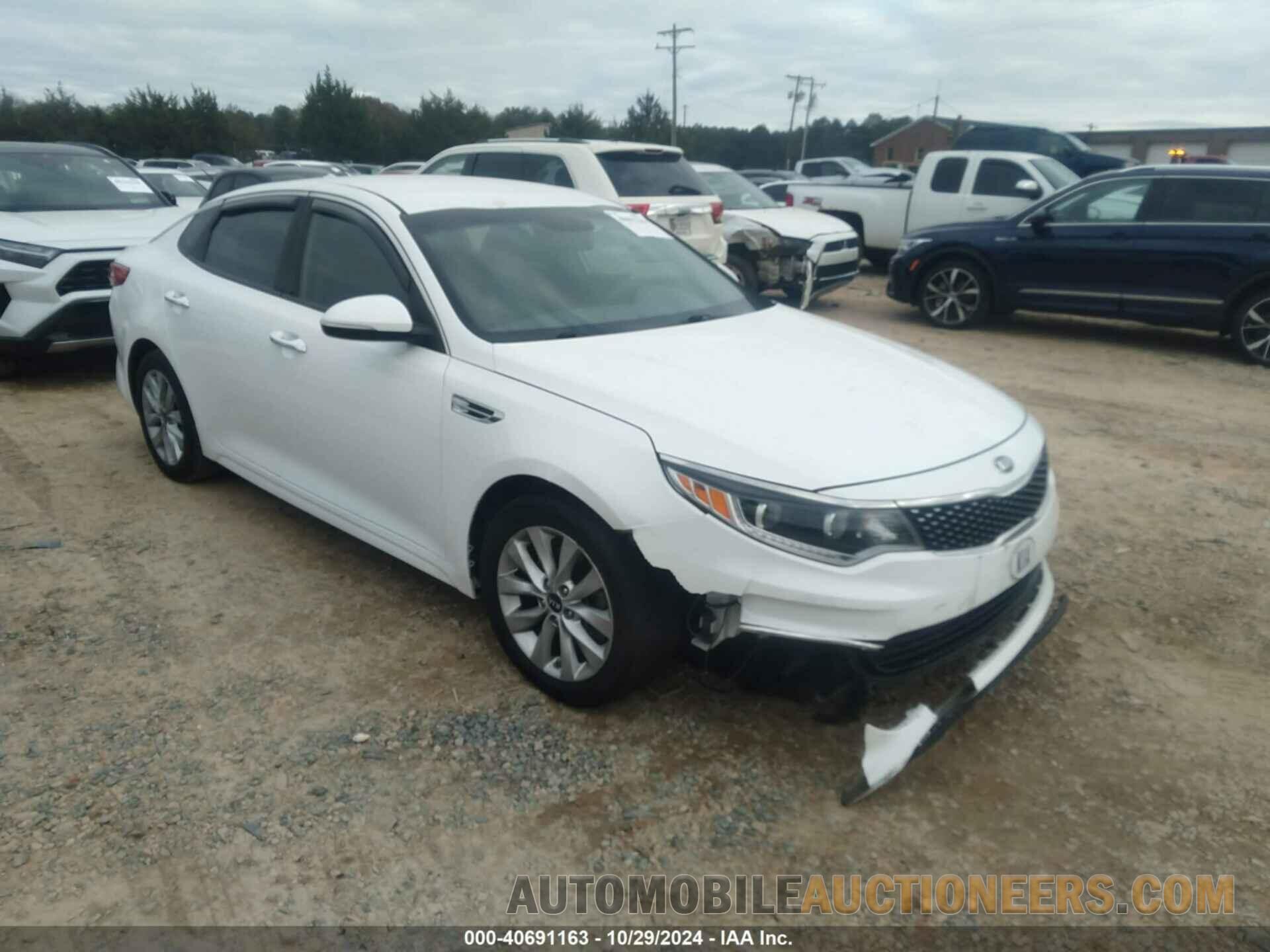 5XXGU4L3XGG020975 KIA OPTIMA 2016