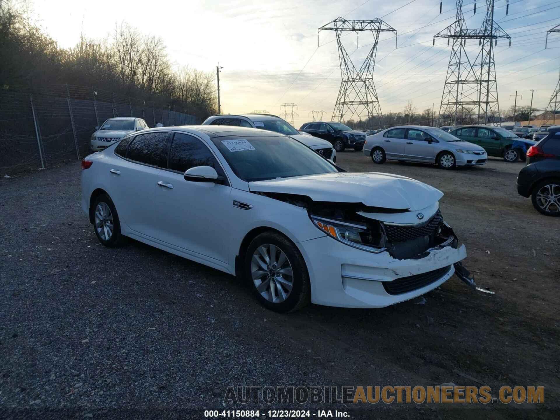 5XXGU4L3XGG081078 KIA OPTIMA 2016