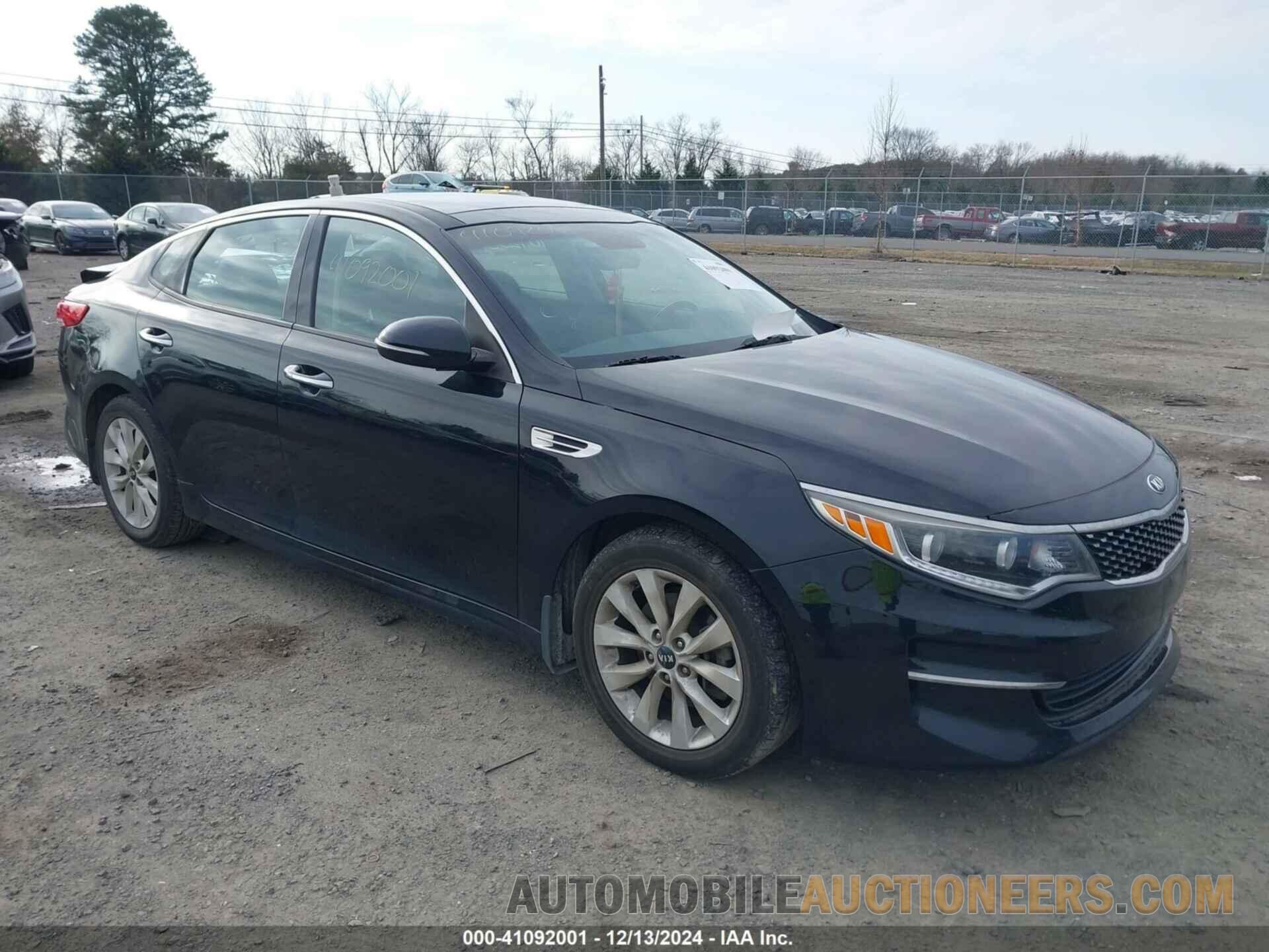 5XXGU4L3XGG095398 KIA OPTIMA 2016