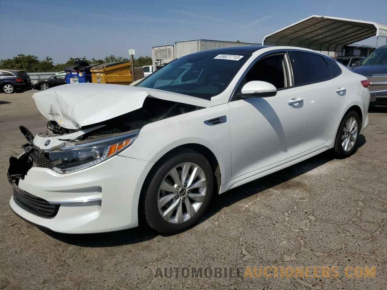 5XXGU4L3XJG195086 KIA OPTIMA 2018