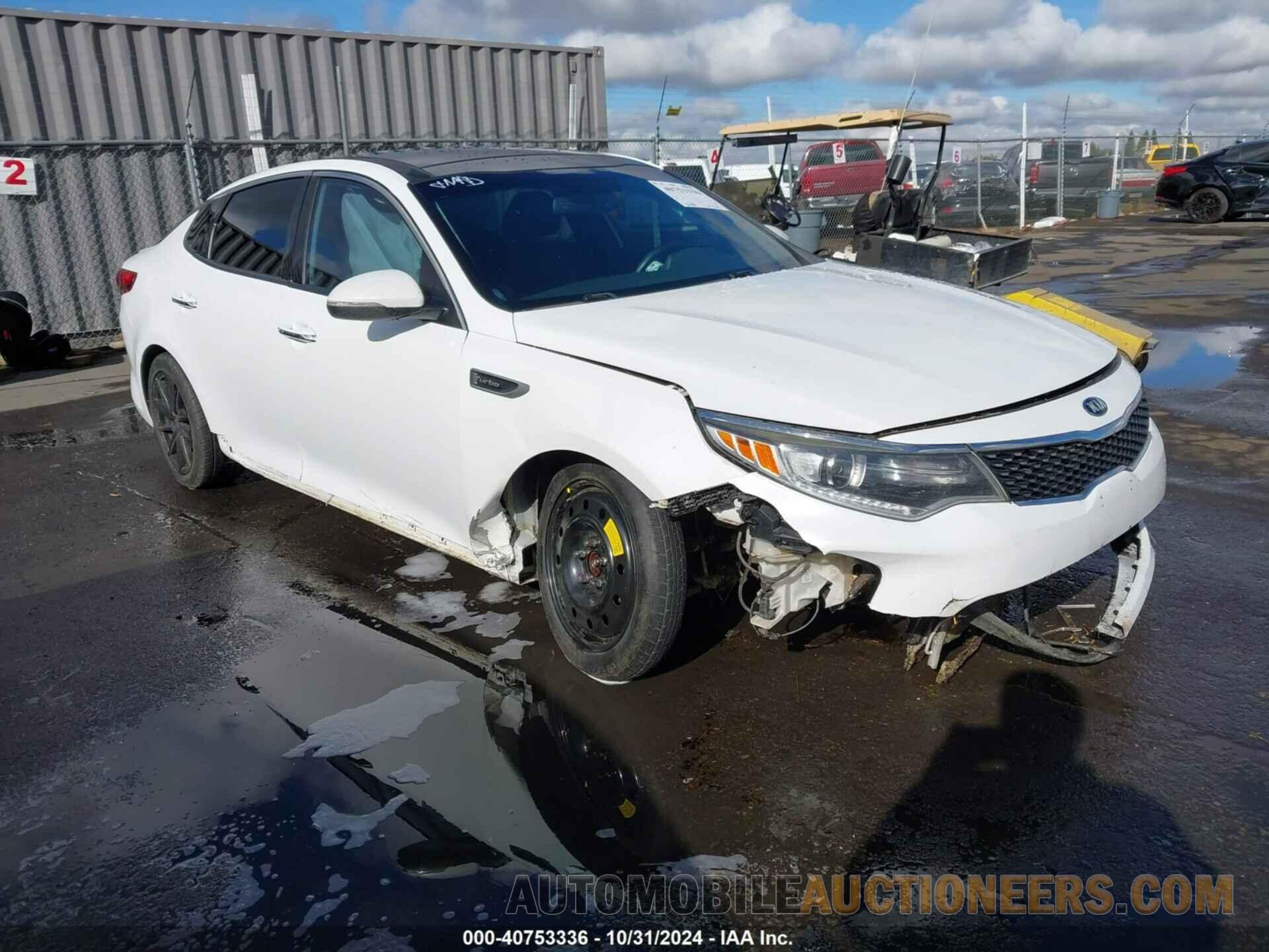 5XXGW4L27GG016710 KIA OPTIMA 2016