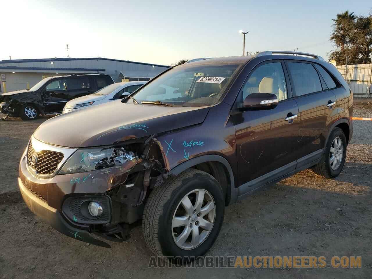 5XYKT3A61DG350399 KIA SORENTO 2013