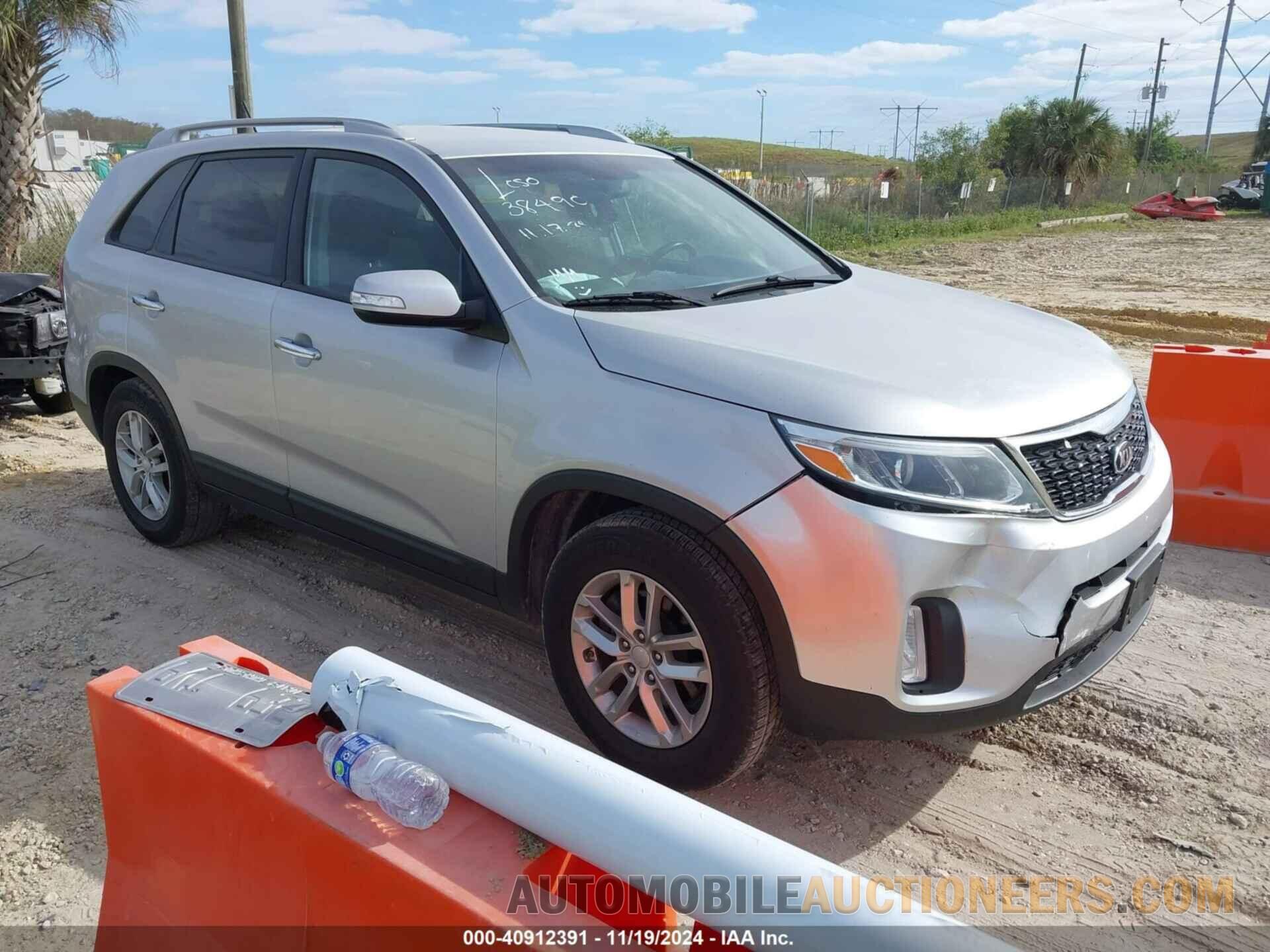 5XYKT3A66EG437975 KIA SORENTO 2014