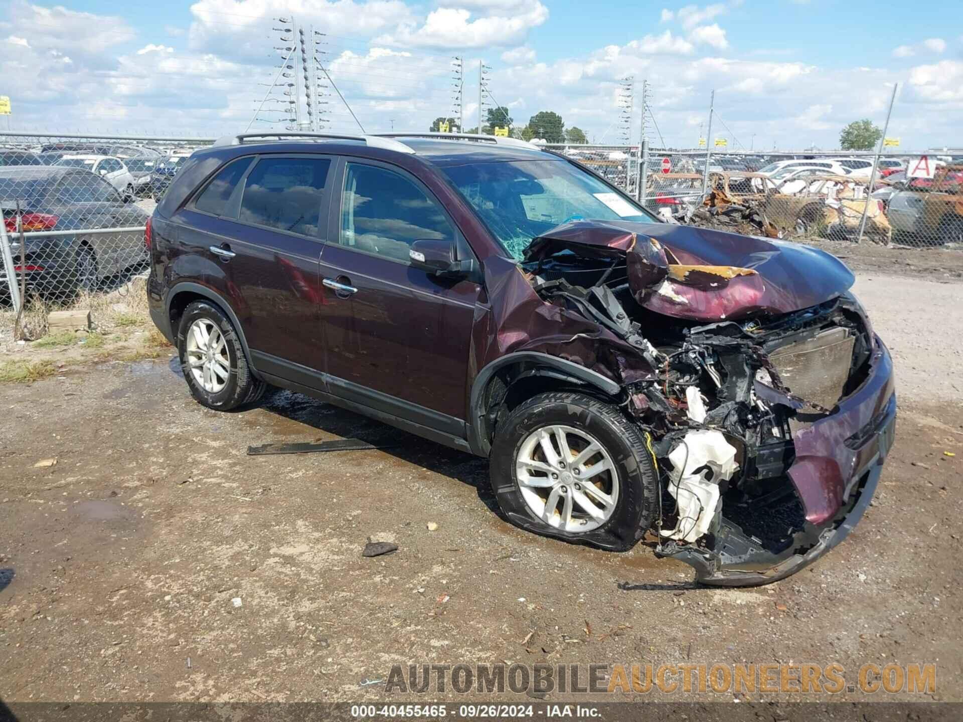 5XYKT3A67EG465090 KIA SORENTO 2014