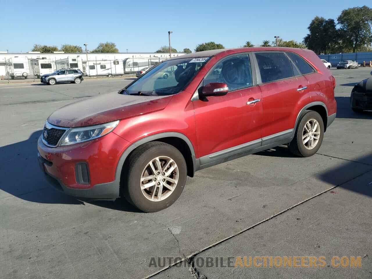 5XYKT3A67EG483279 KIA SORENTO 2014