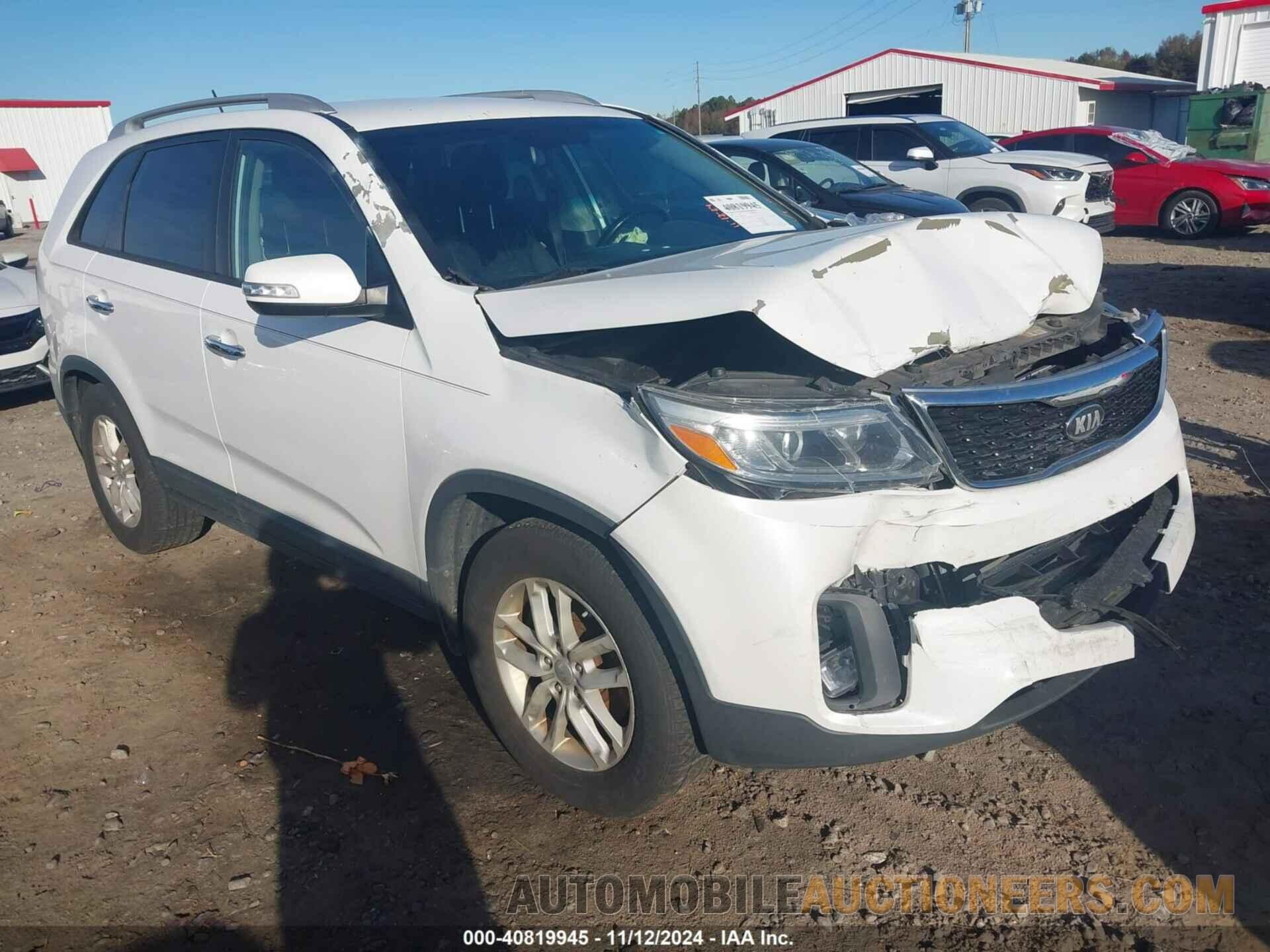 5XYKT3A68EG479273 KIA SORENTO 2014