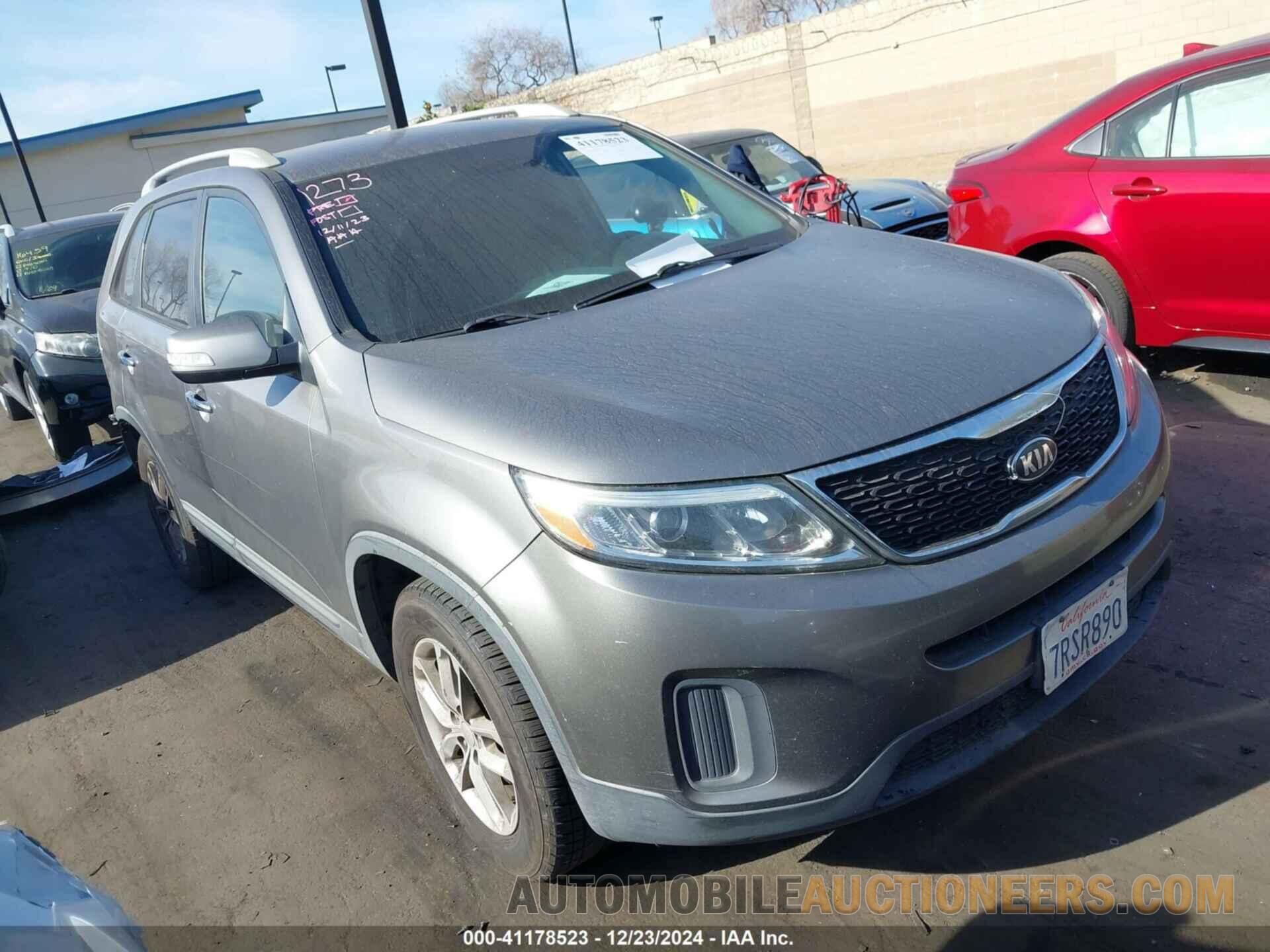 5XYKT4A70FG601172 KIA SORENTO 2015