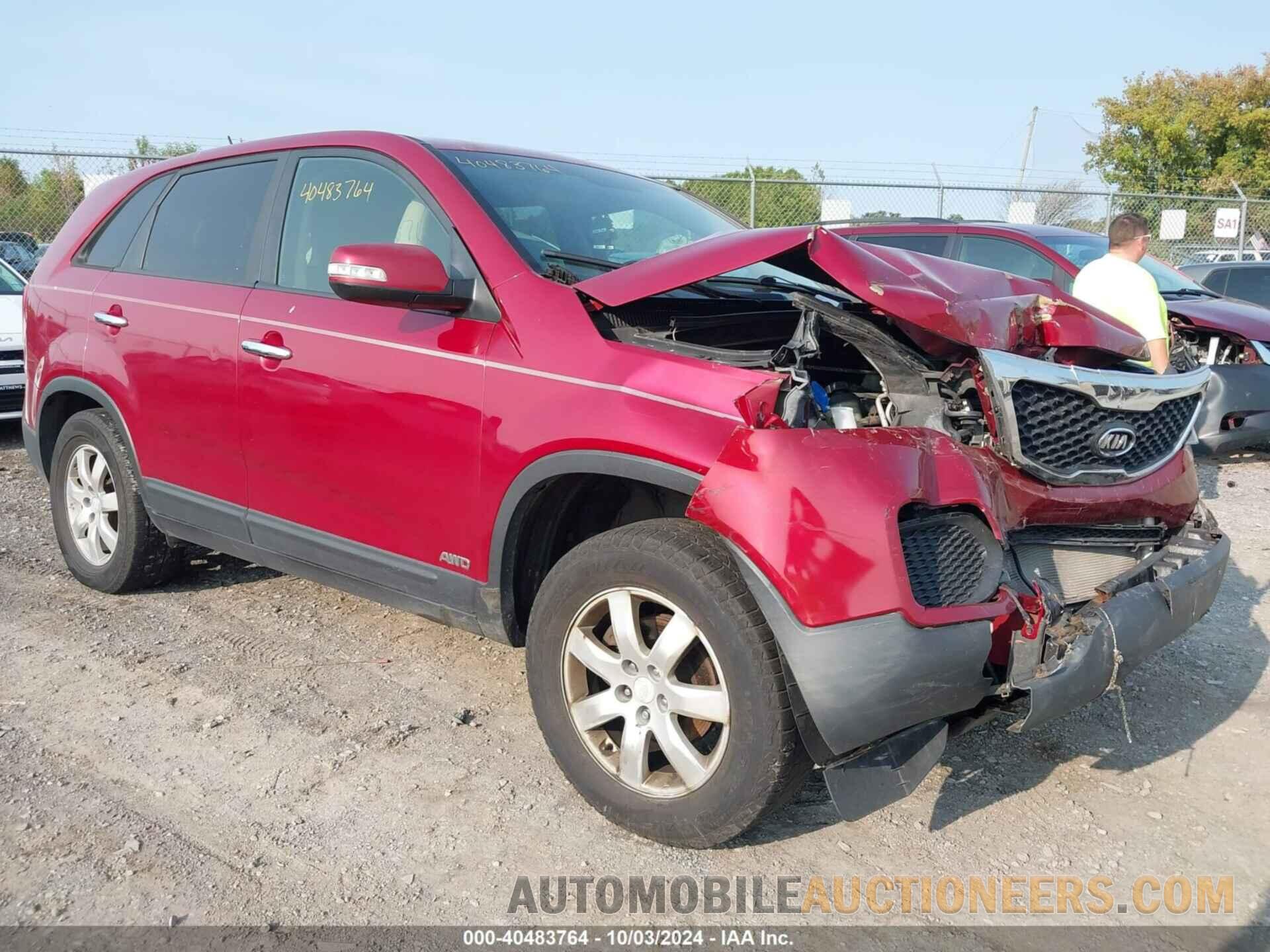 5XYKTCA14BG006325 KIA SORENTO 2011