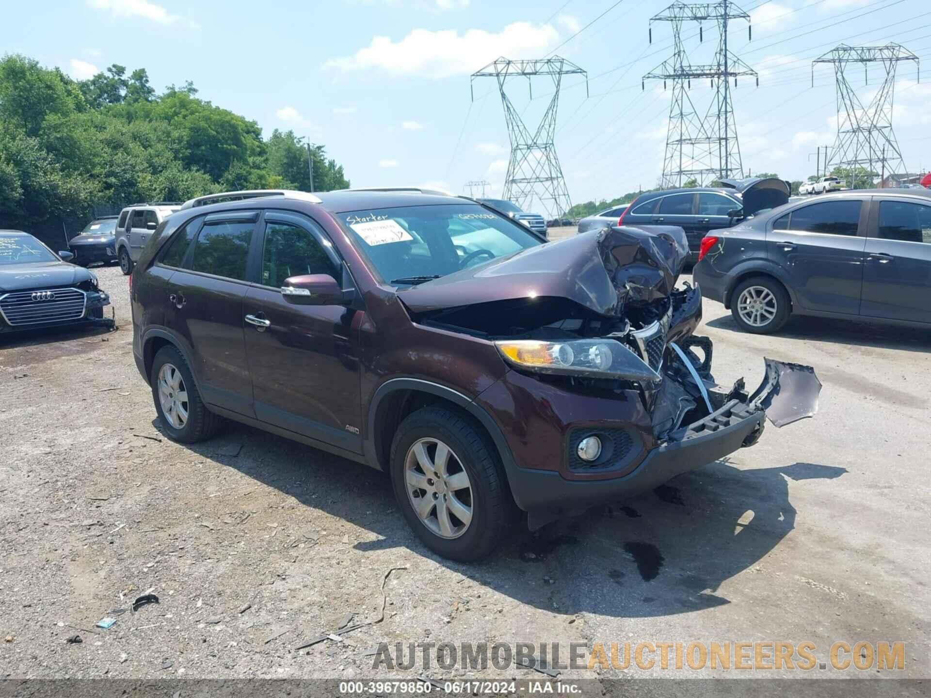 5XYKTCA60DG371082 KIA SORENTO 2013