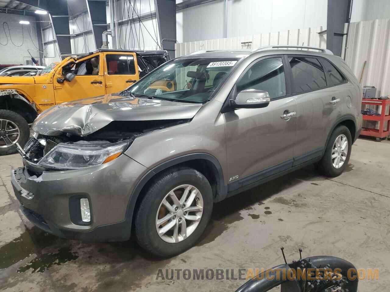 5XYKTCA60FG616370 KIA SORENTO 2015