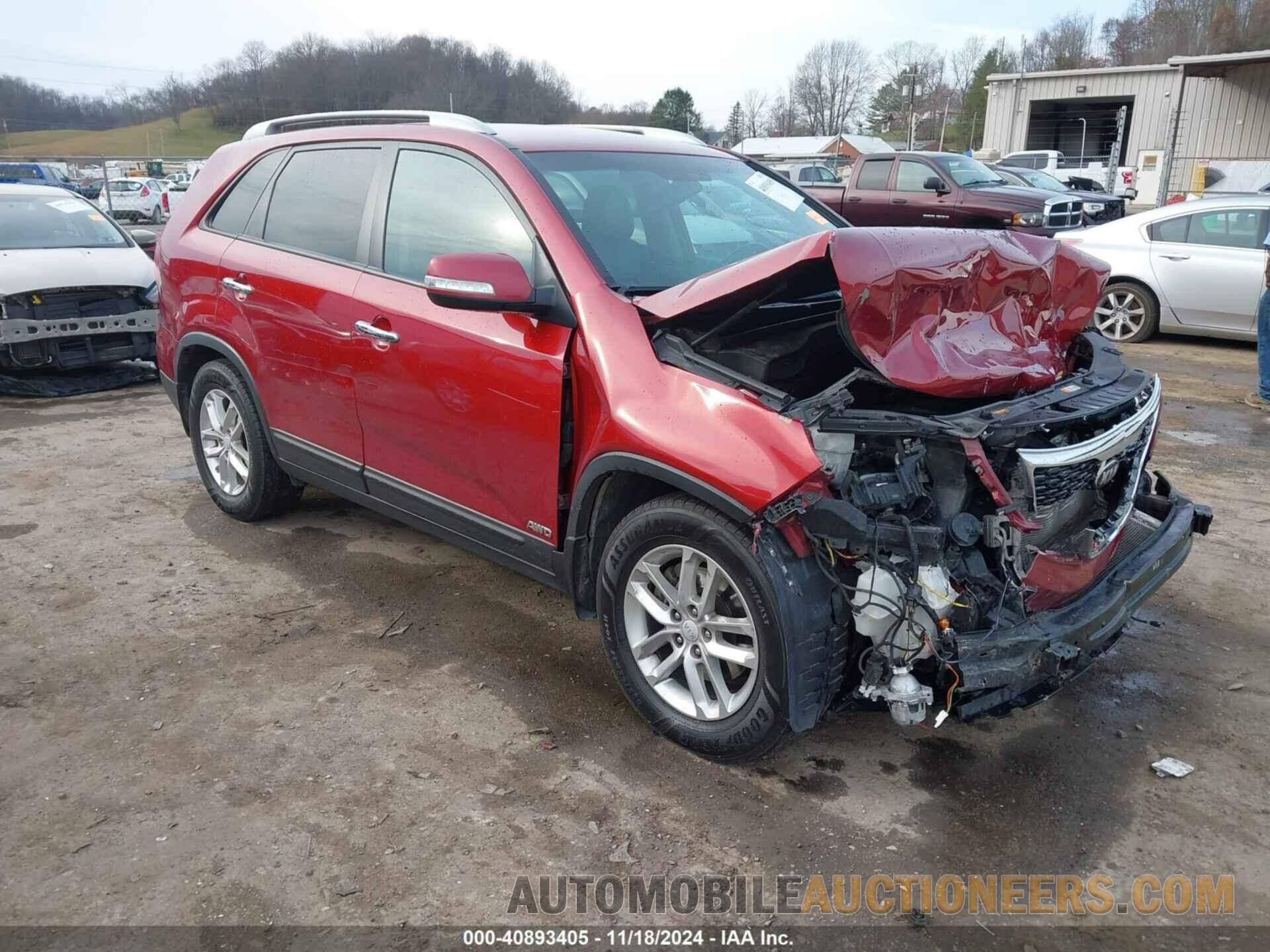 5XYKTCA60FG631998 KIA SORENTO 2015