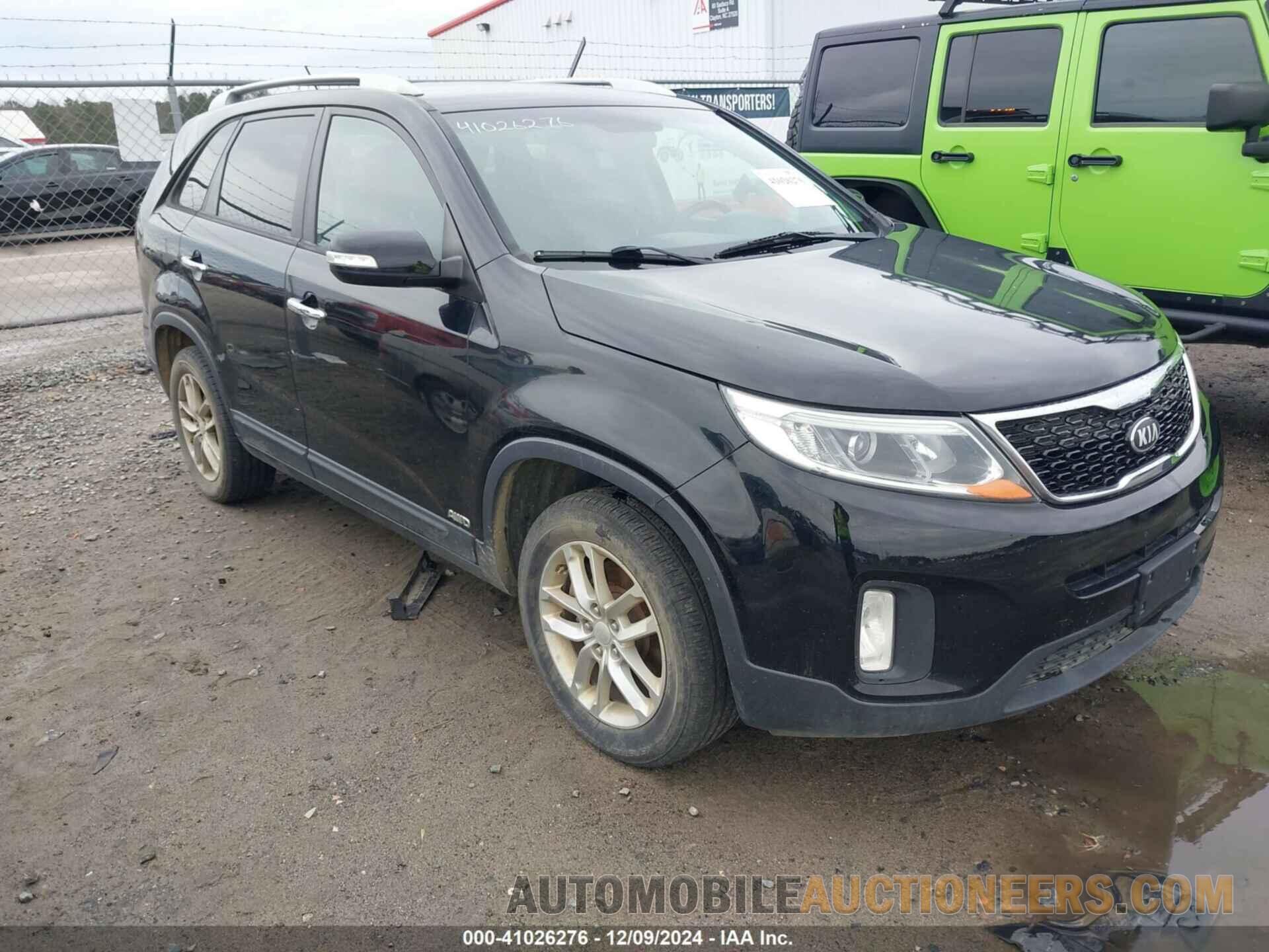 5XYKTCA62EG442090 KIA SORENTO 2014