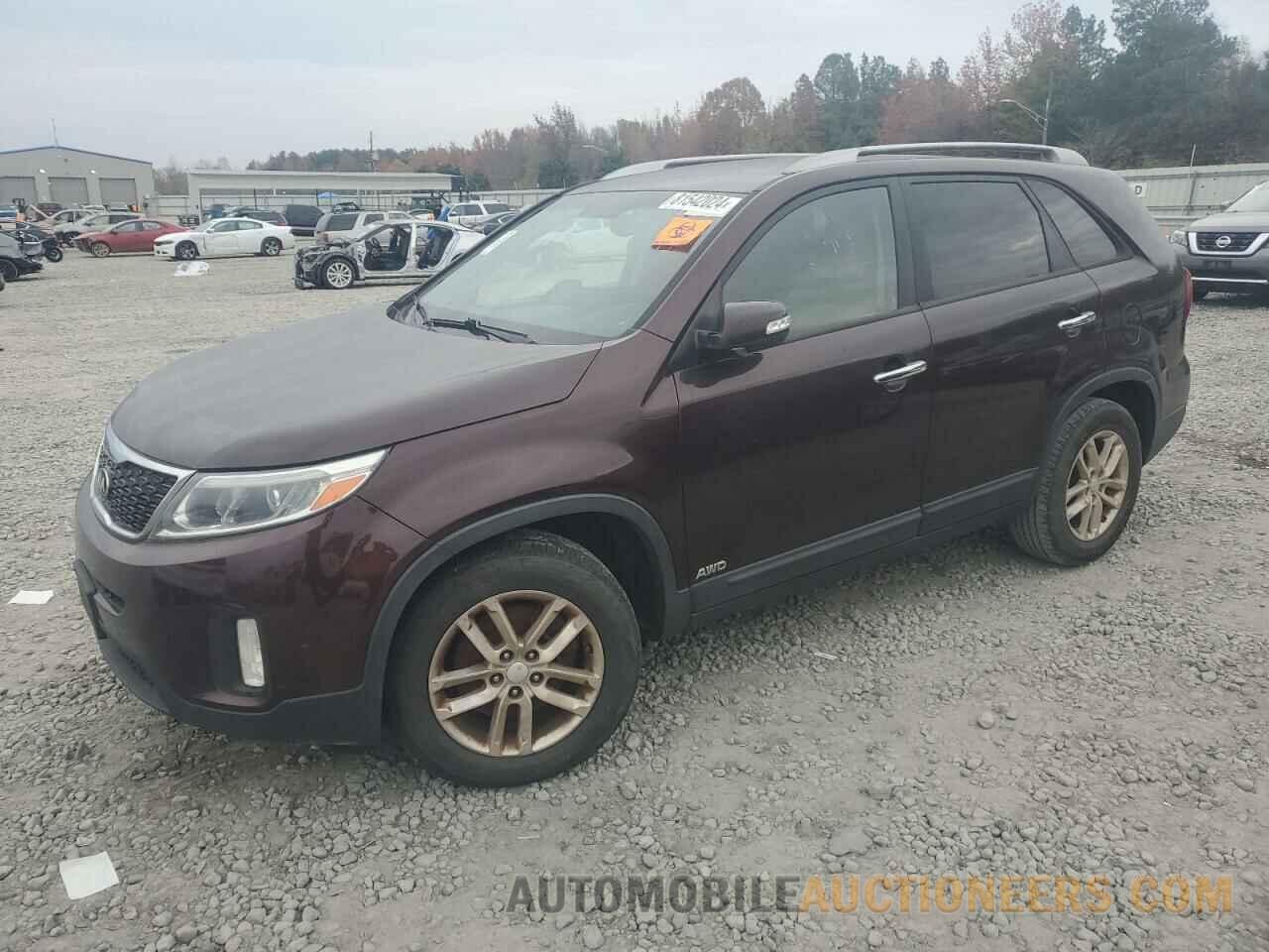 5XYKTCA62EG478569 KIA SORENTO 2014