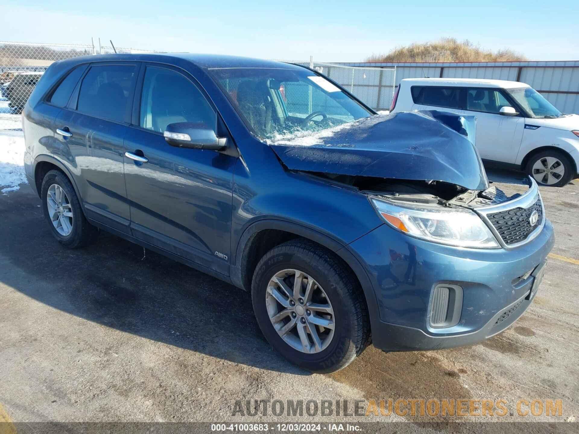 5XYKTCA63EG461067 KIA SORENTO 2014