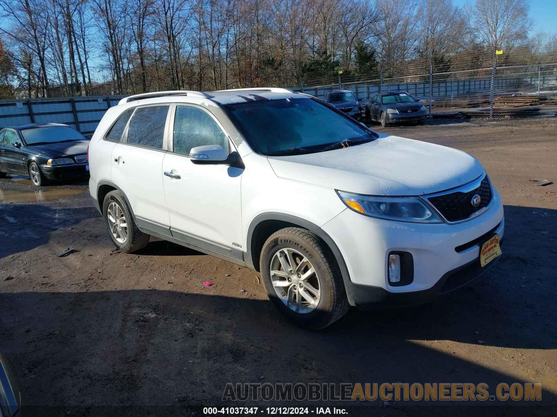 5XYKTCA63EG505178 KIA SORENTO 2014