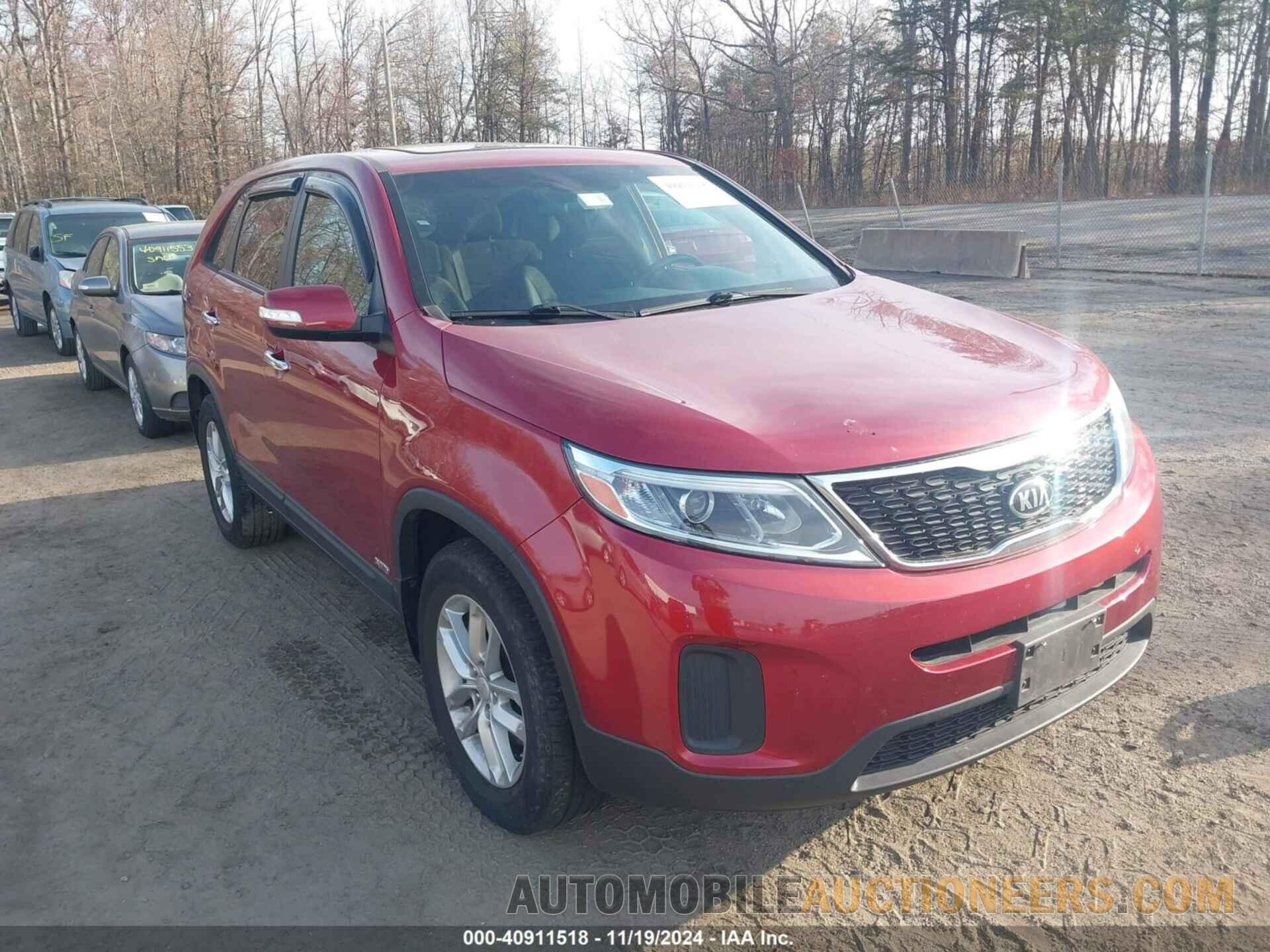 5XYKTCA63EG507352 KIA SORENTO 2014