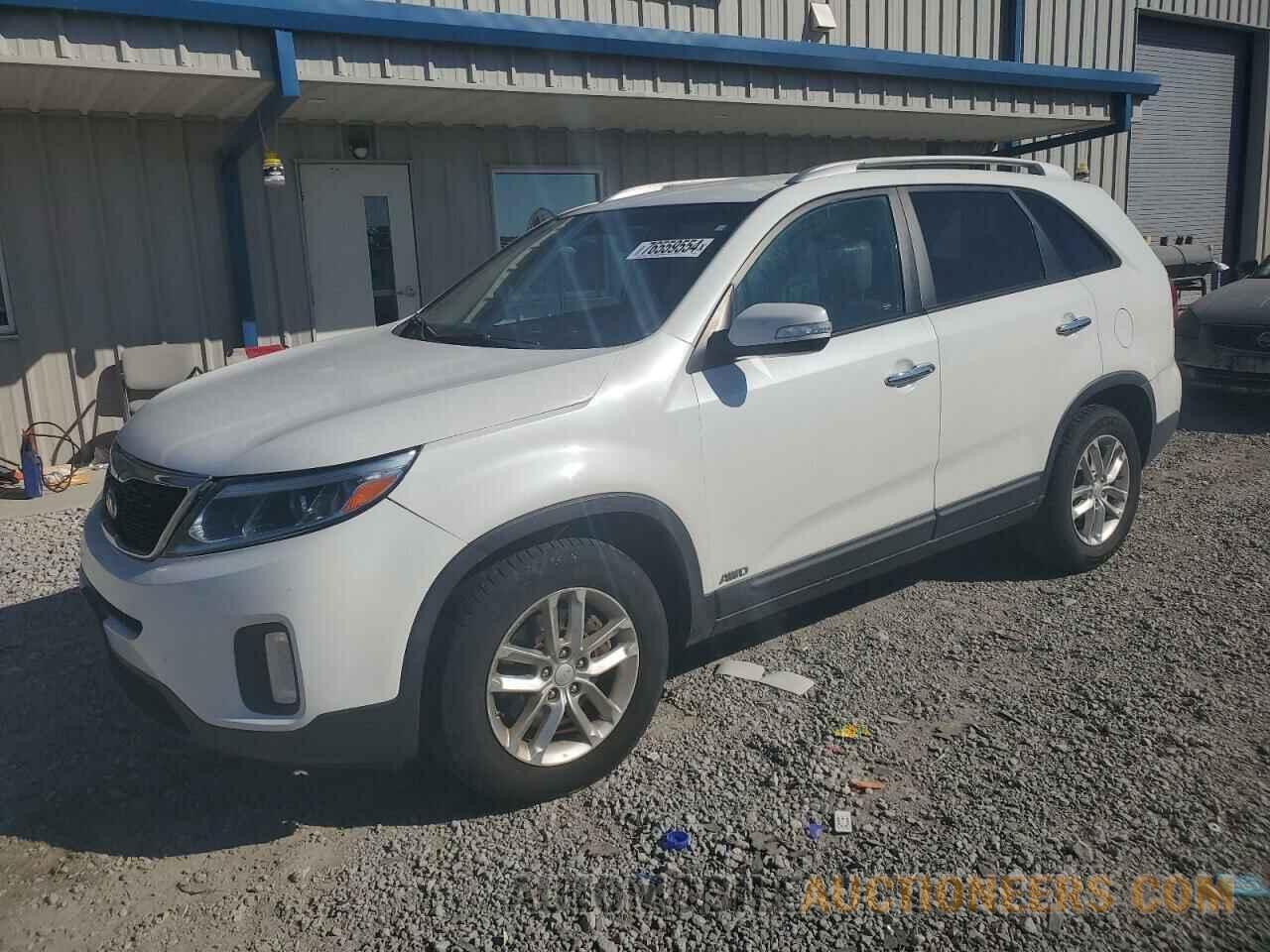 5XYKTCA63EG531537 KIA SORENTO 2014