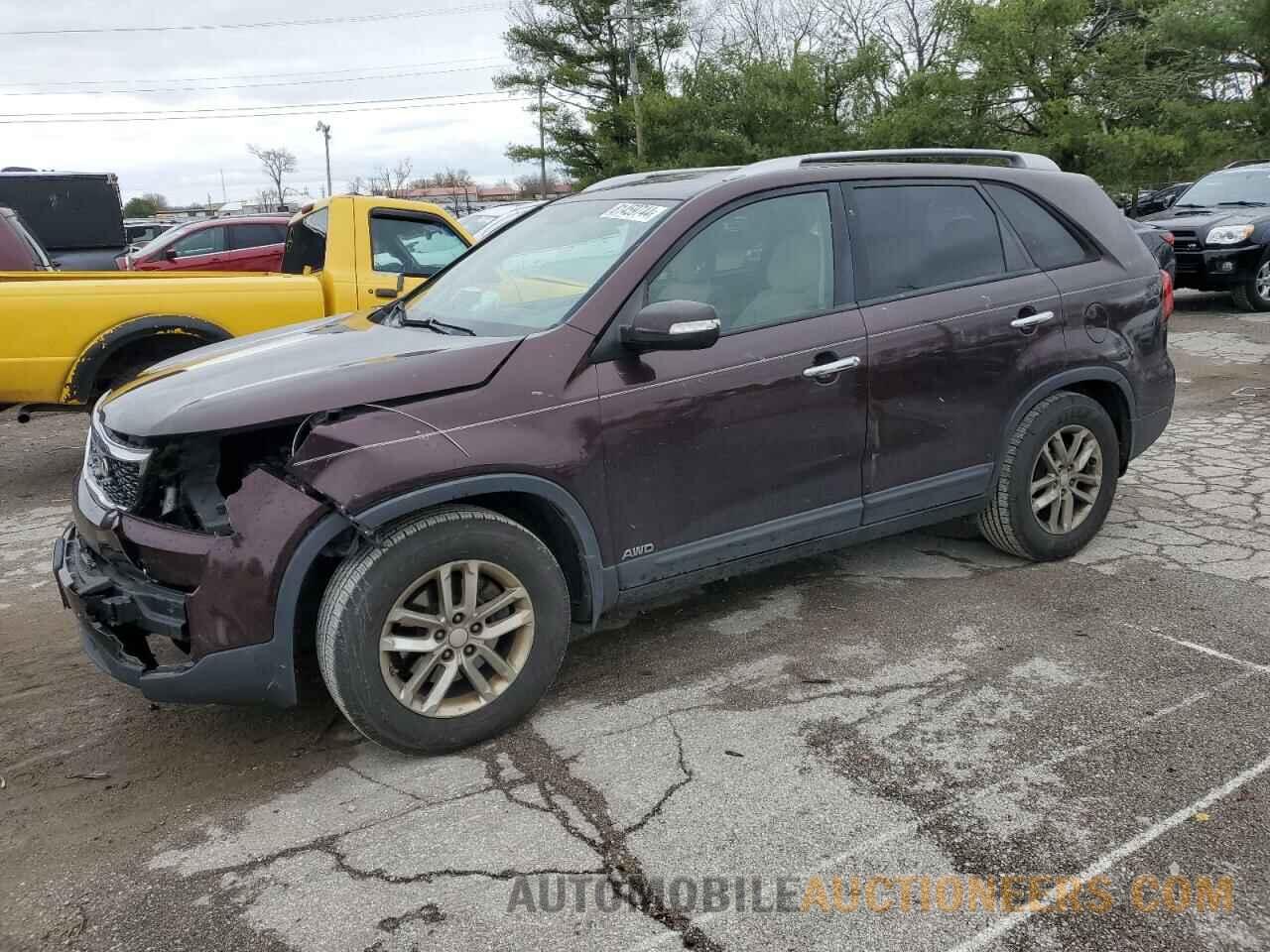 5XYKTCA63EG539086 KIA SORENTO 2014