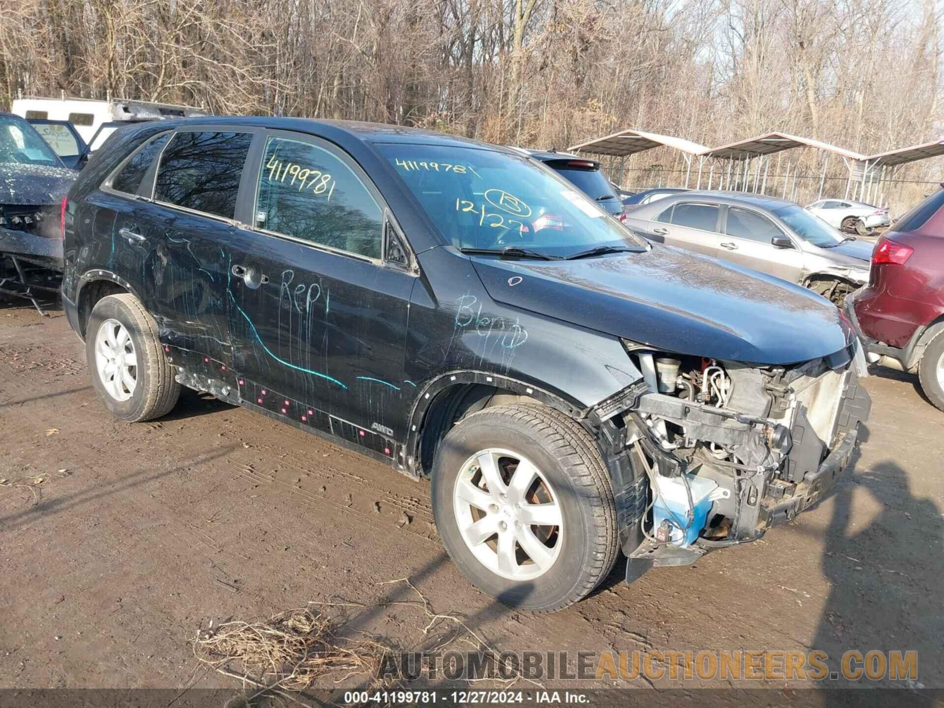 5XYKTCA65CG198125 KIA SORENTO 2012