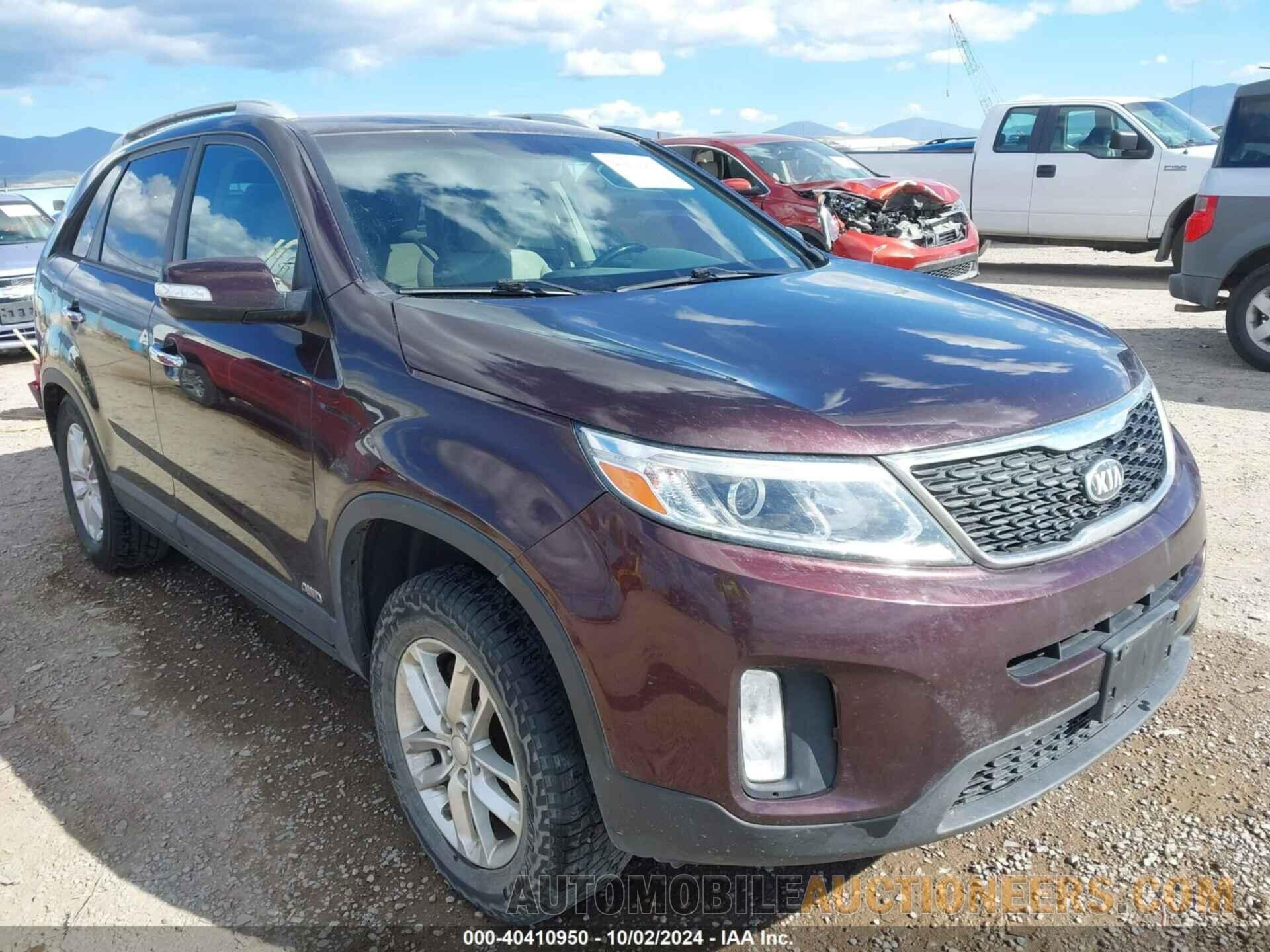 5XYKTCA65EG438857 KIA SORENTO 2014