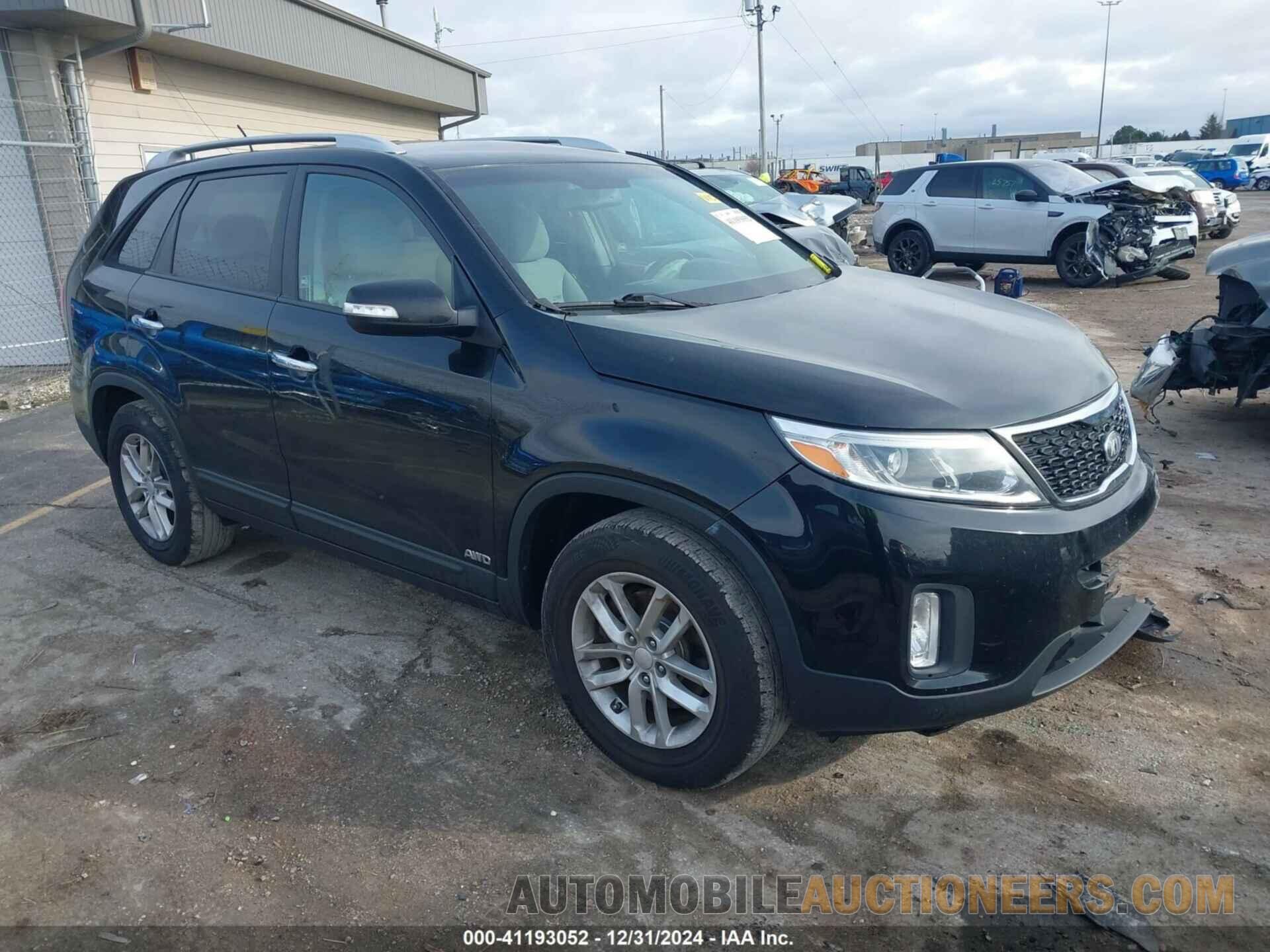 5XYKTCA67EG465560 KIA SORENTO 2014