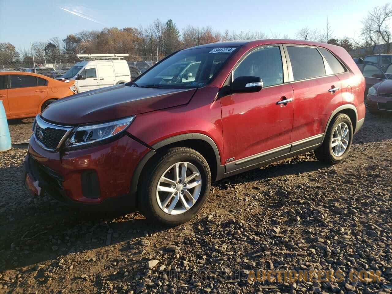 5XYKTCA67EG535378 KIA SORENTO 2014