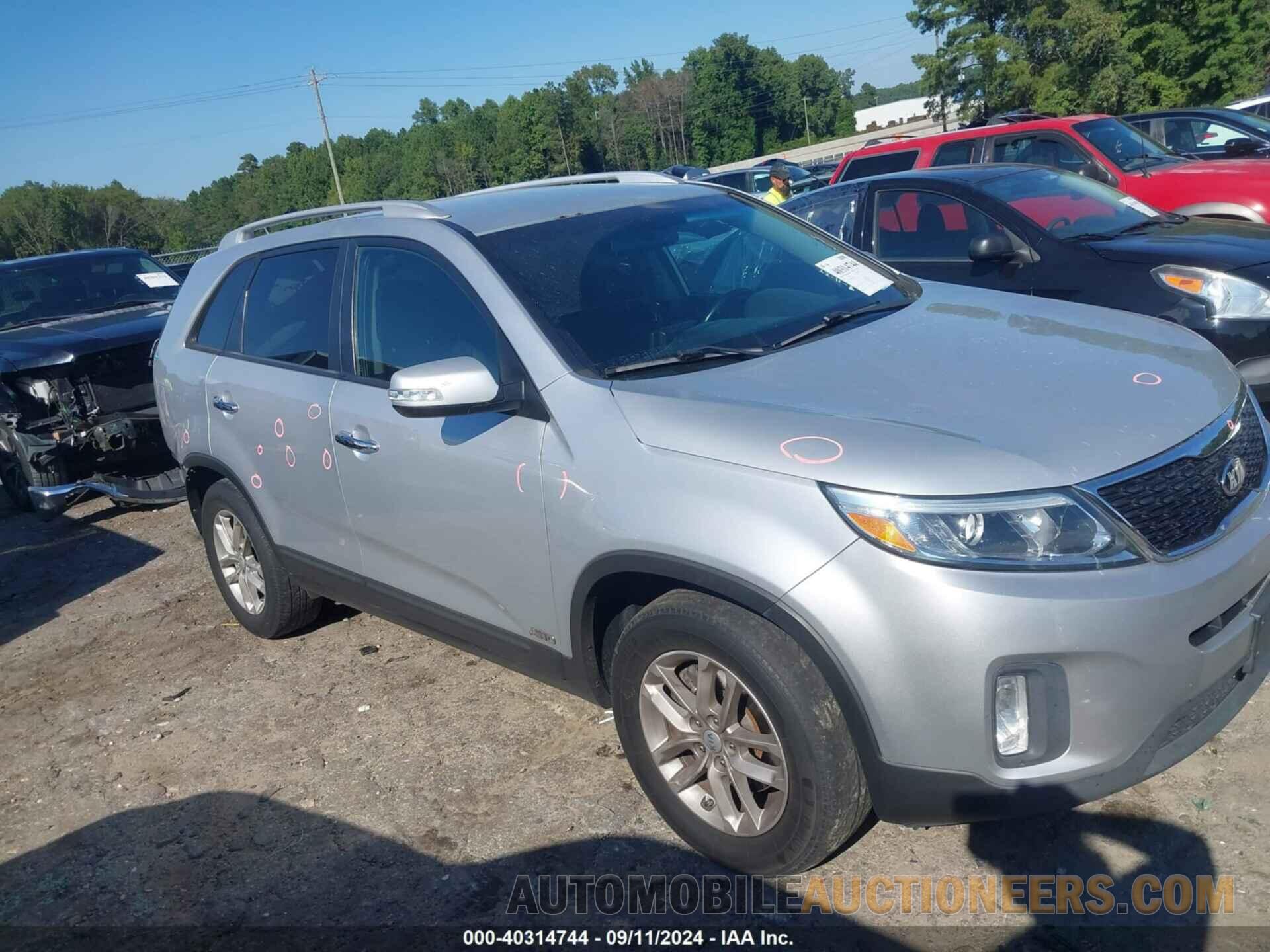 5XYKTCA68EG523806 KIA SORENTO 2014