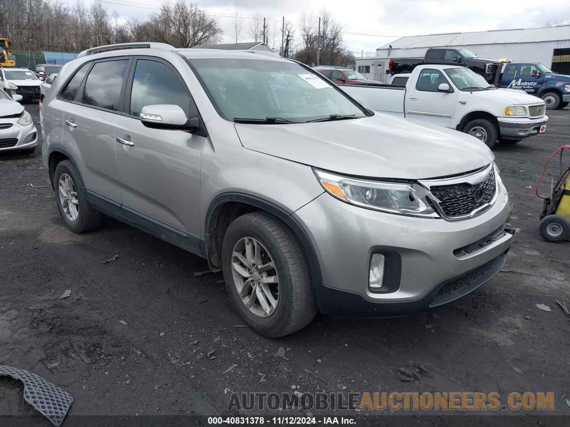 5XYKTDA60EG493058 KIA SORENTO 2014