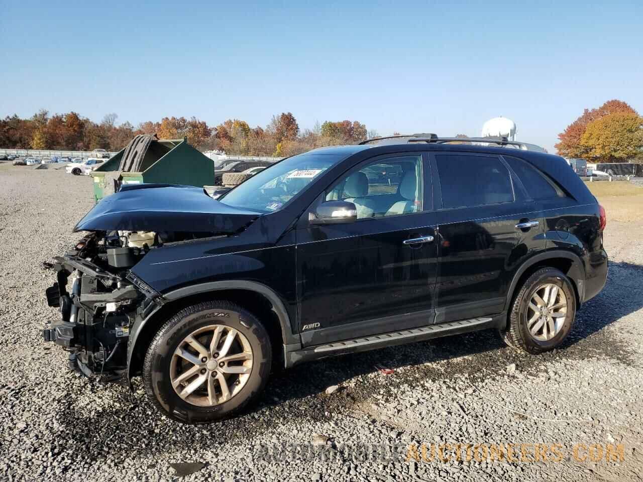 5XYKTDA64EG502912 KIA SORENTO 2014