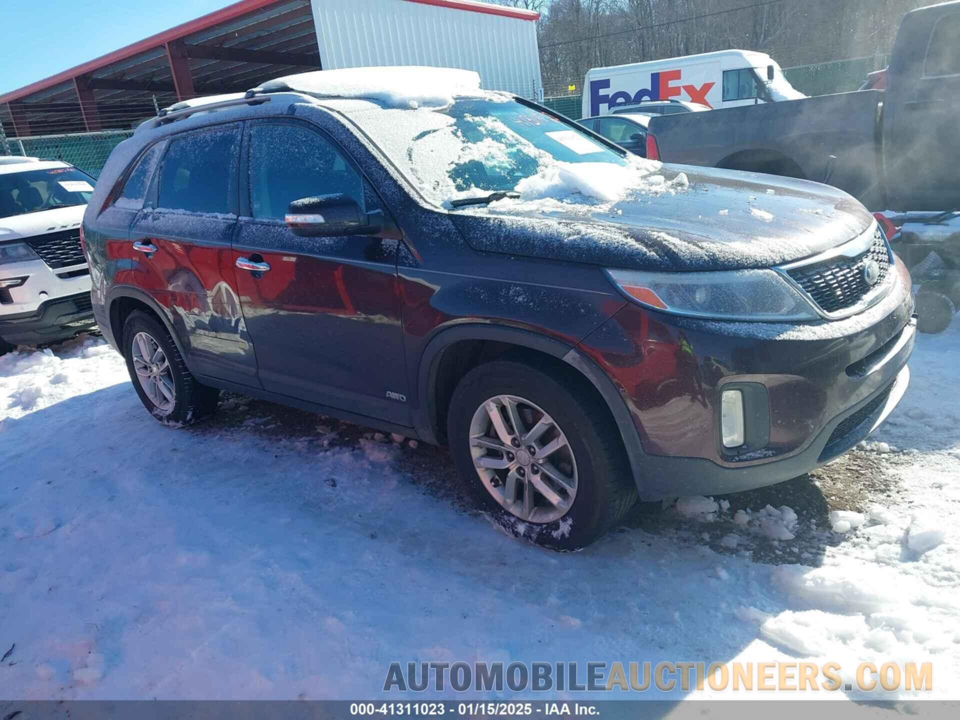 5XYKTDA65FG572761 KIA SORENTO 2015