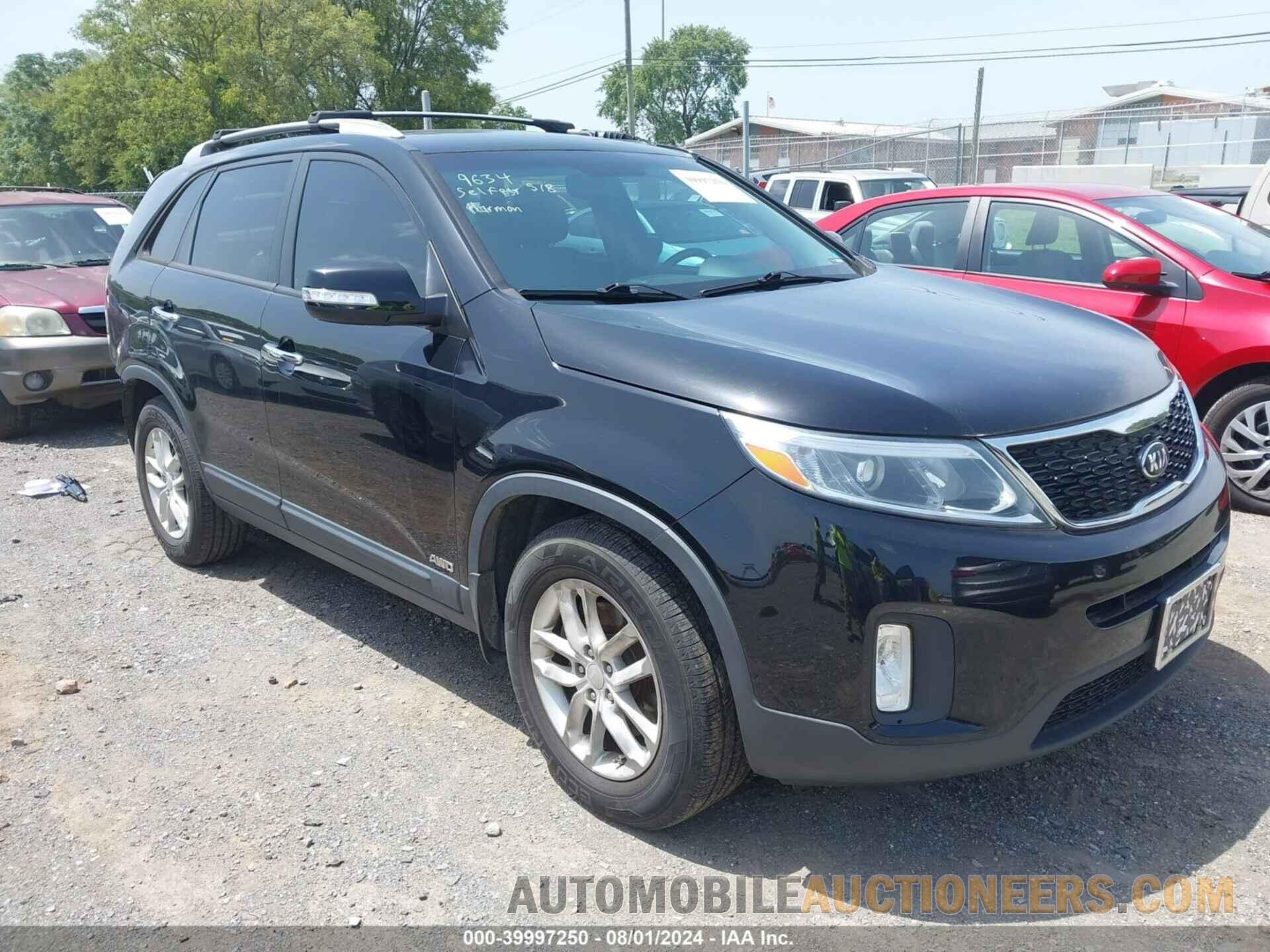 5XYKTDA66EG493341 KIA SORENTO 2014