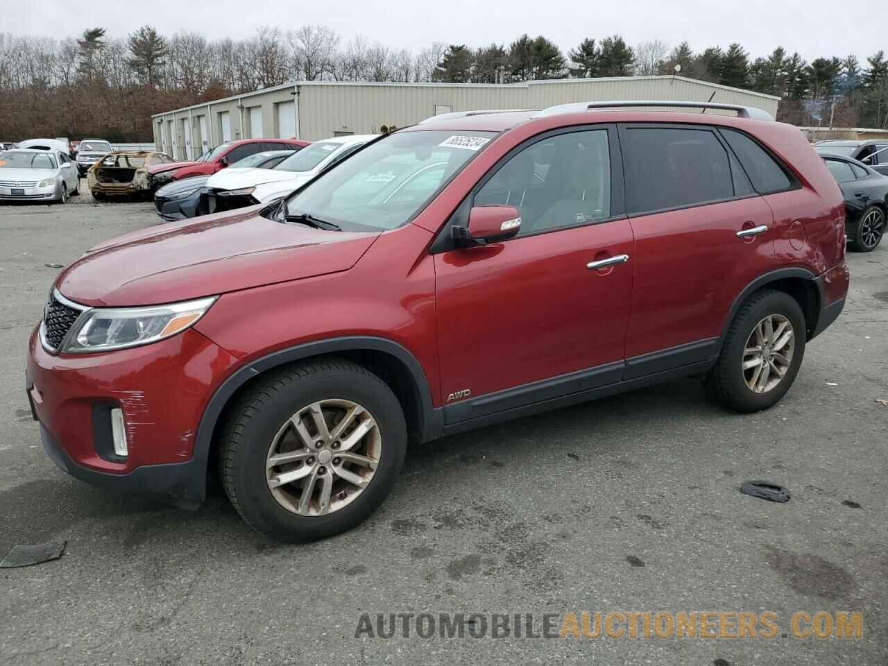 5XYKTDA66EG516861 KIA SORENTO 2014