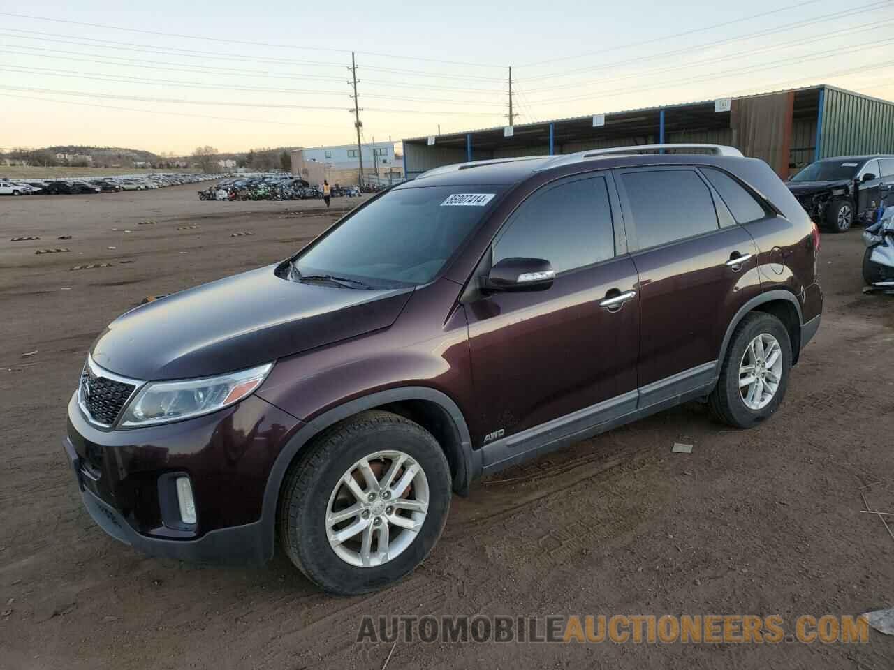 5XYKTDA66FG550736 KIA SORENTO 2015