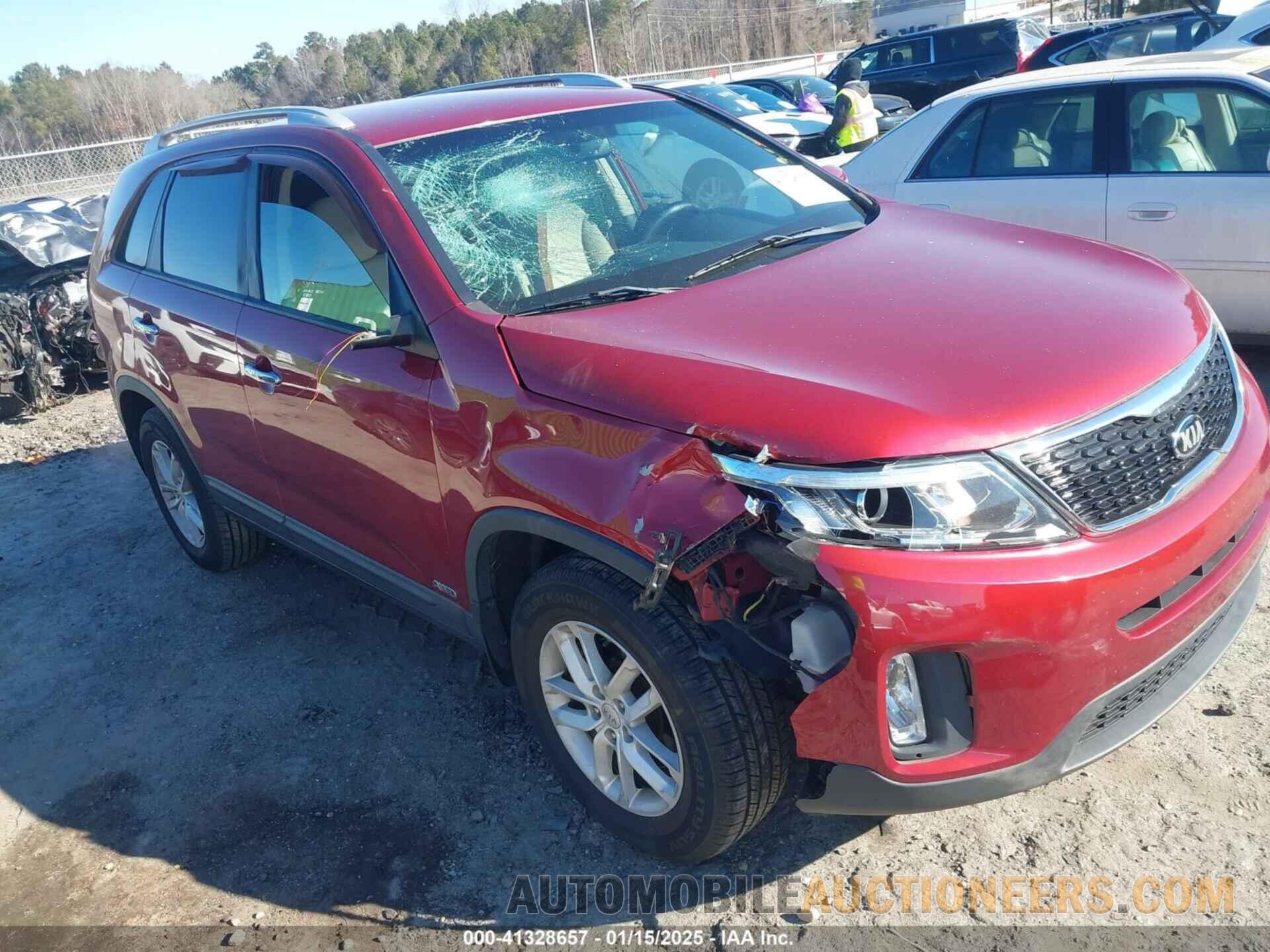 5XYKTDA66FG552664 KIA SORENTO 2015